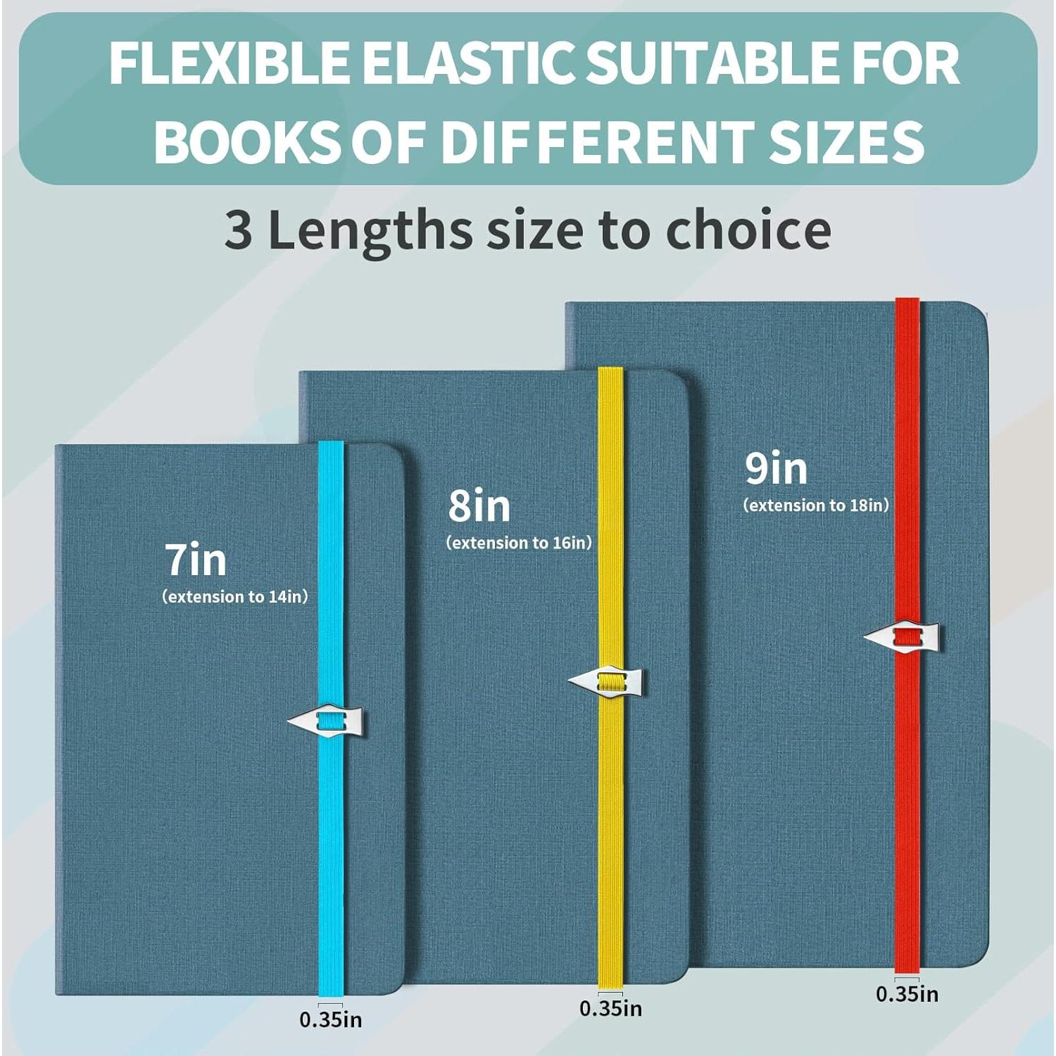 Marcadores Elásticos FAYORORY - Paquete de 6 Colores Vibrantes