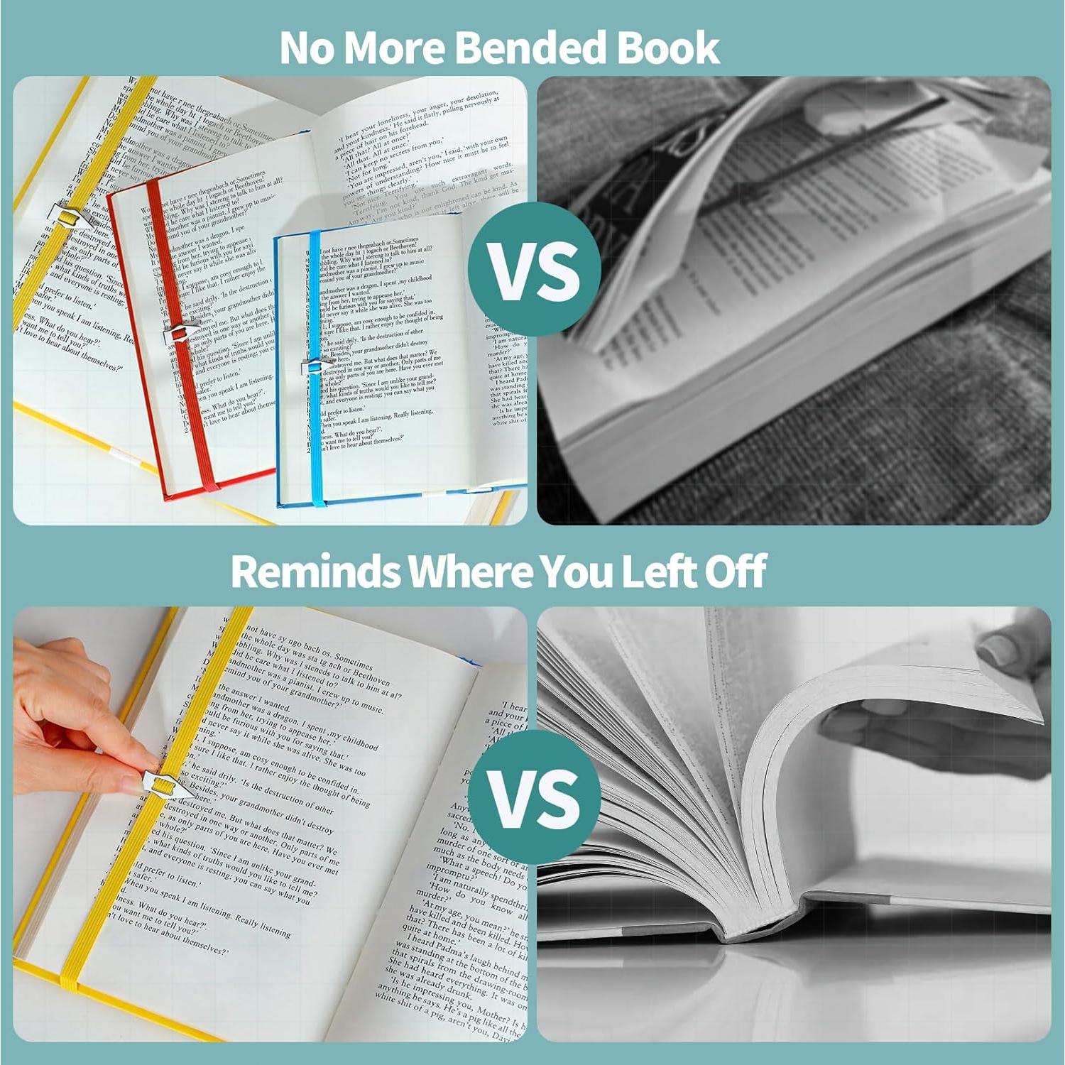 Marcadores Elásticos FAYORORY - Paquete de 6 Colores Vibrantes