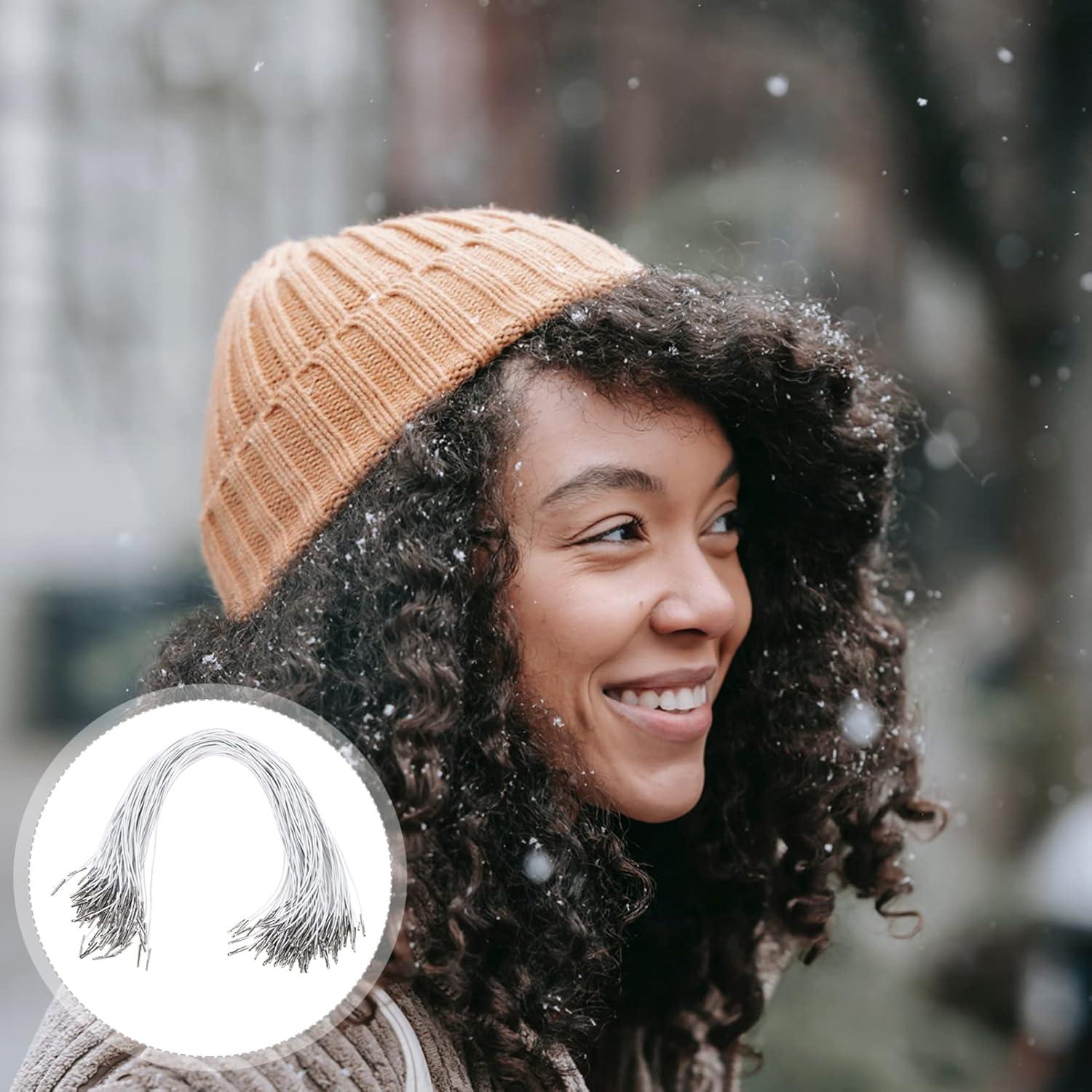 Cuerdas Elásticas ARTIBETTER 100pcs 35.5cm Blancas para Manualidades