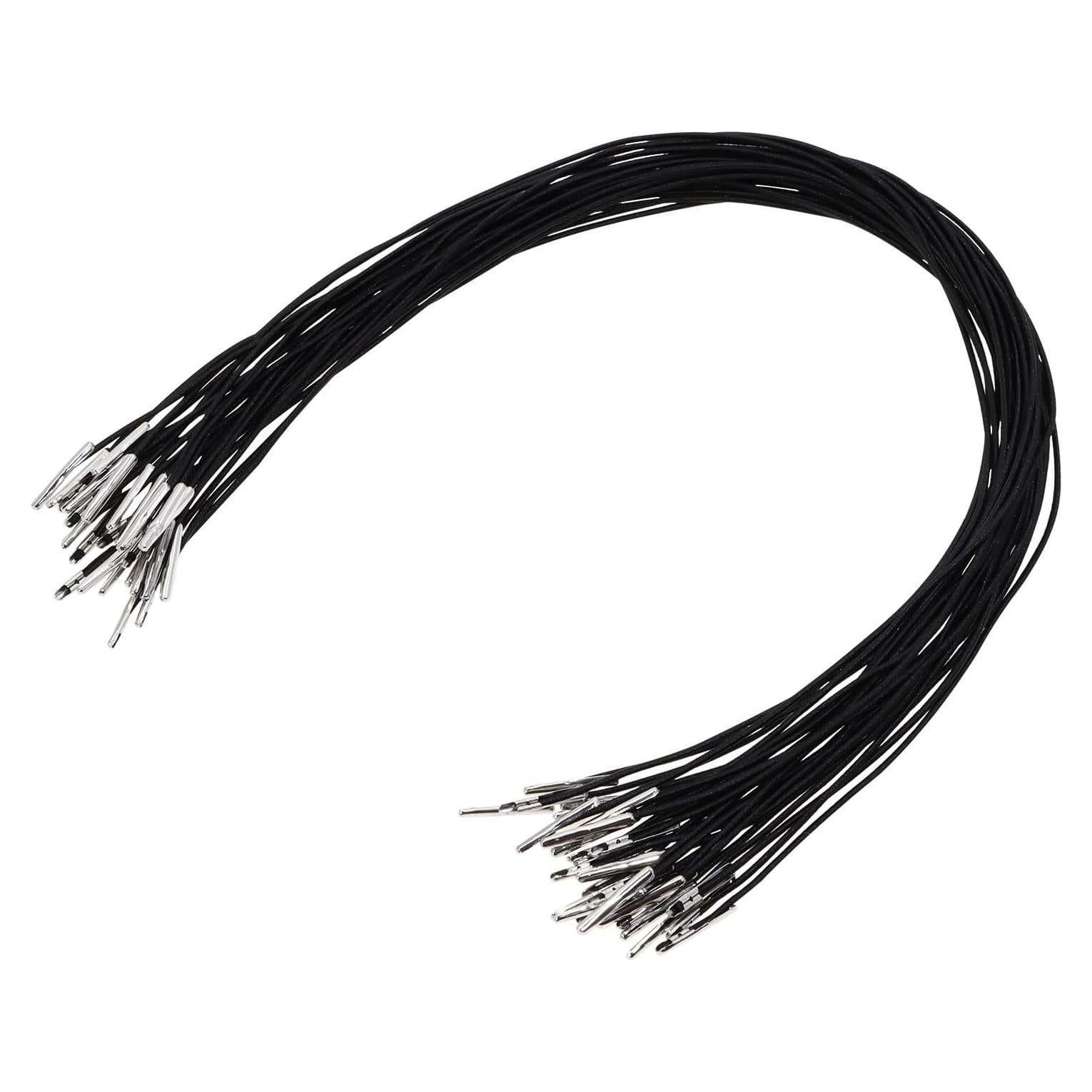 Cuerdas Elásticas con Extremos de Metal ONLYKXY 37cm 30pcs