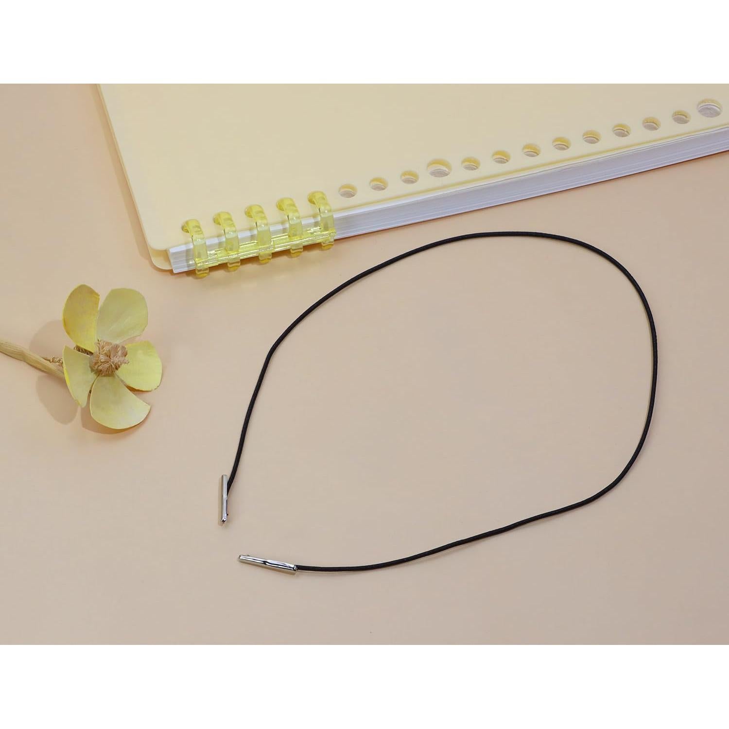 Cuerdas Elásticas con Extremos de Metal ONLYKXY 37cm 30pcs