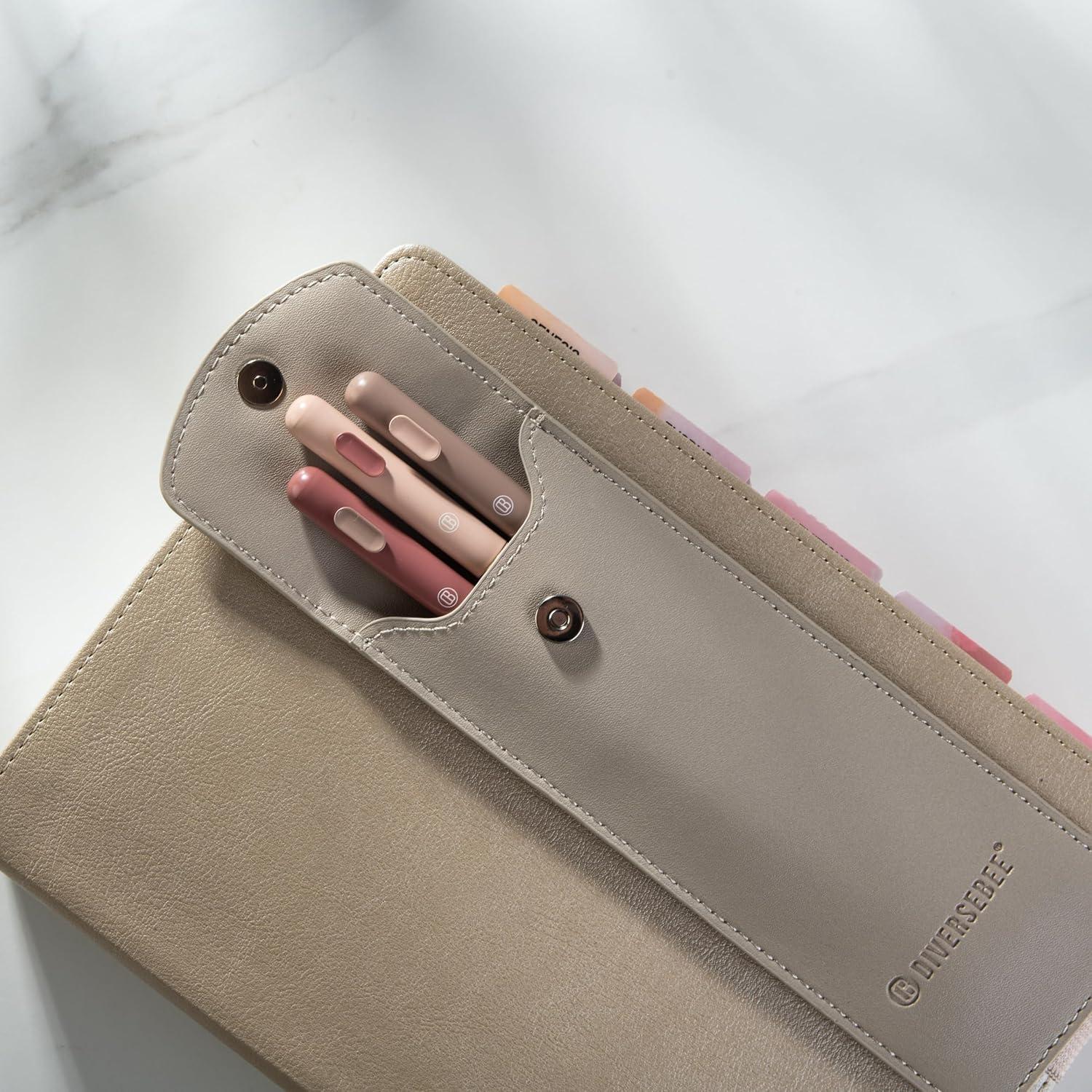 Soporte Ajustable para Bolígrafos DIVERSEBEE Madera Clara