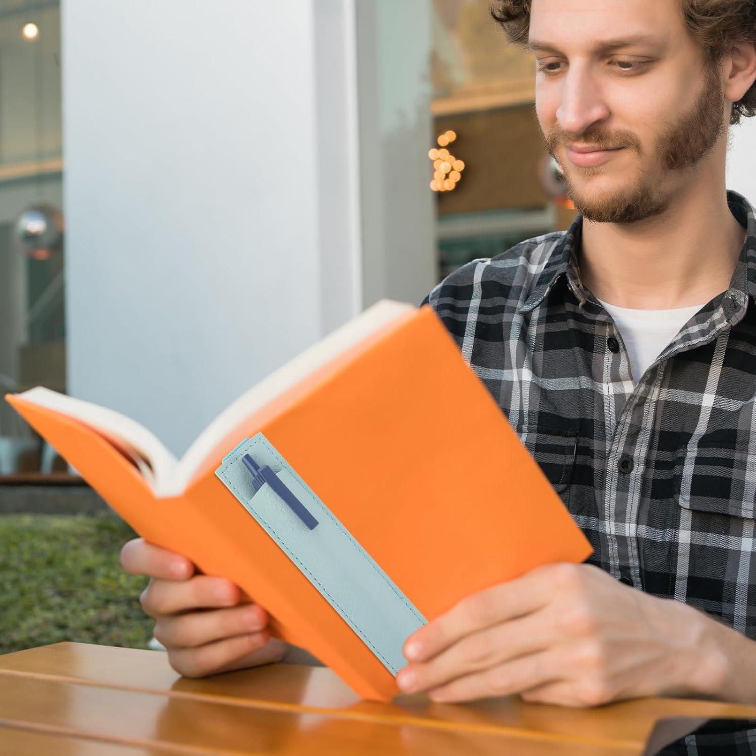 Soporte de Bolígrafos Elástico Mabor - 6 Piezas de Cuero