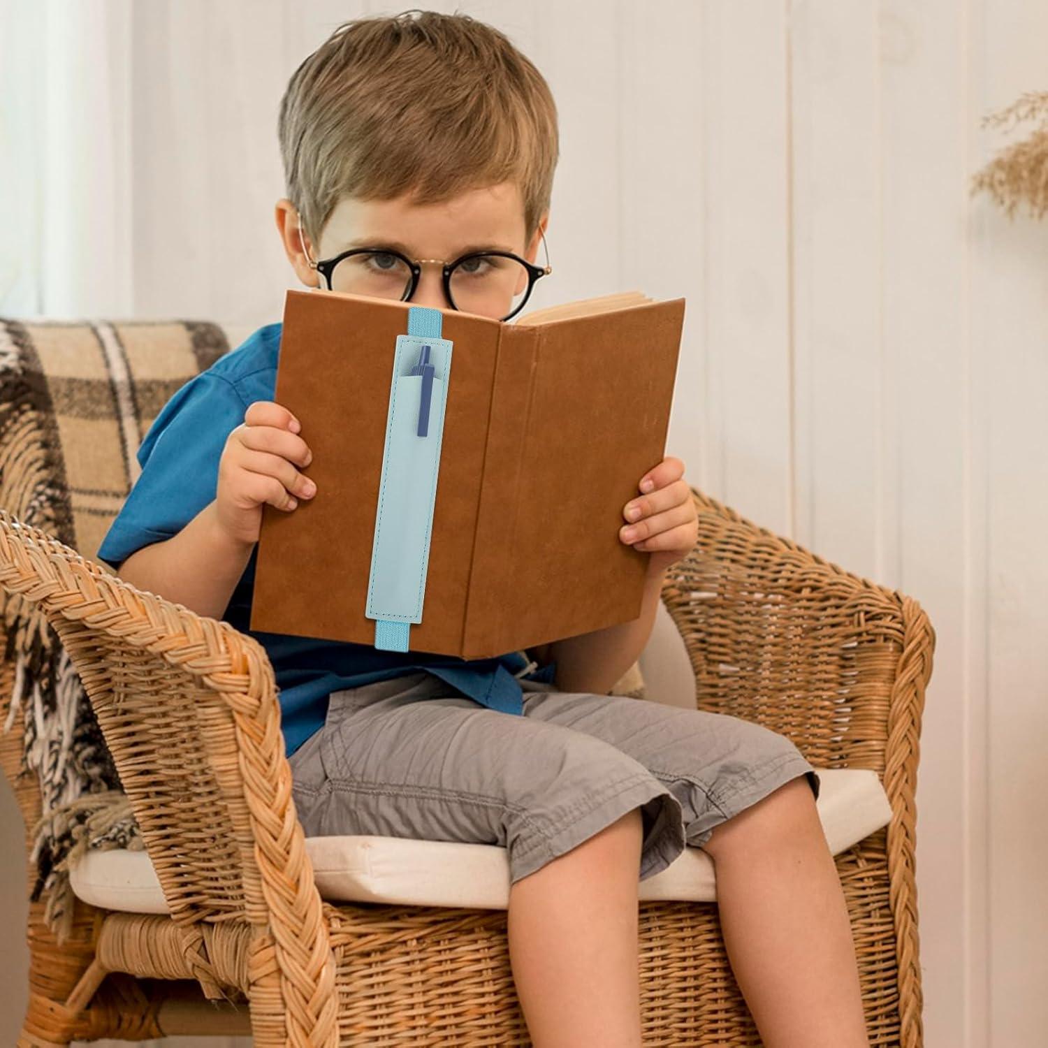 Soporte de Bolígrafos Elástico Mabor - 6 Piezas de Cuero