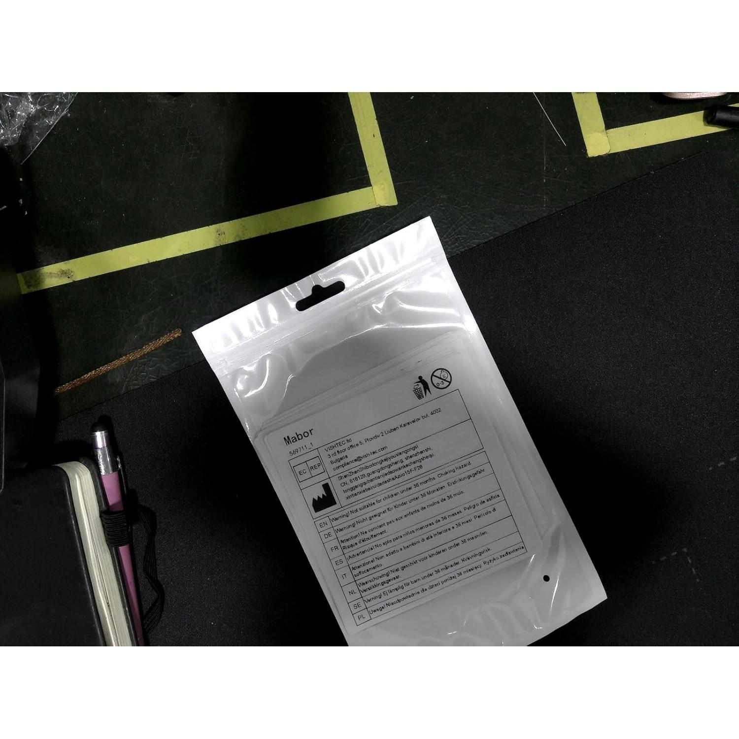 Soporte de Bolígrafos Elástico Mabor - 6 Piezas de Cuero