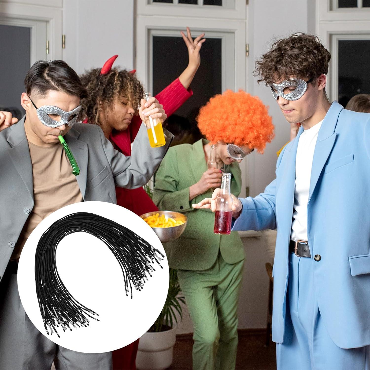 Cuerda Elástica 60 PCS InnoHHustle 30 cm con Extremos Metálicos