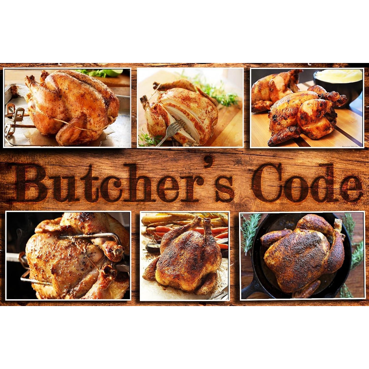 Cintas de Cocina Butchers Code - 50 Lazos Elásticos Resistentes al Calor