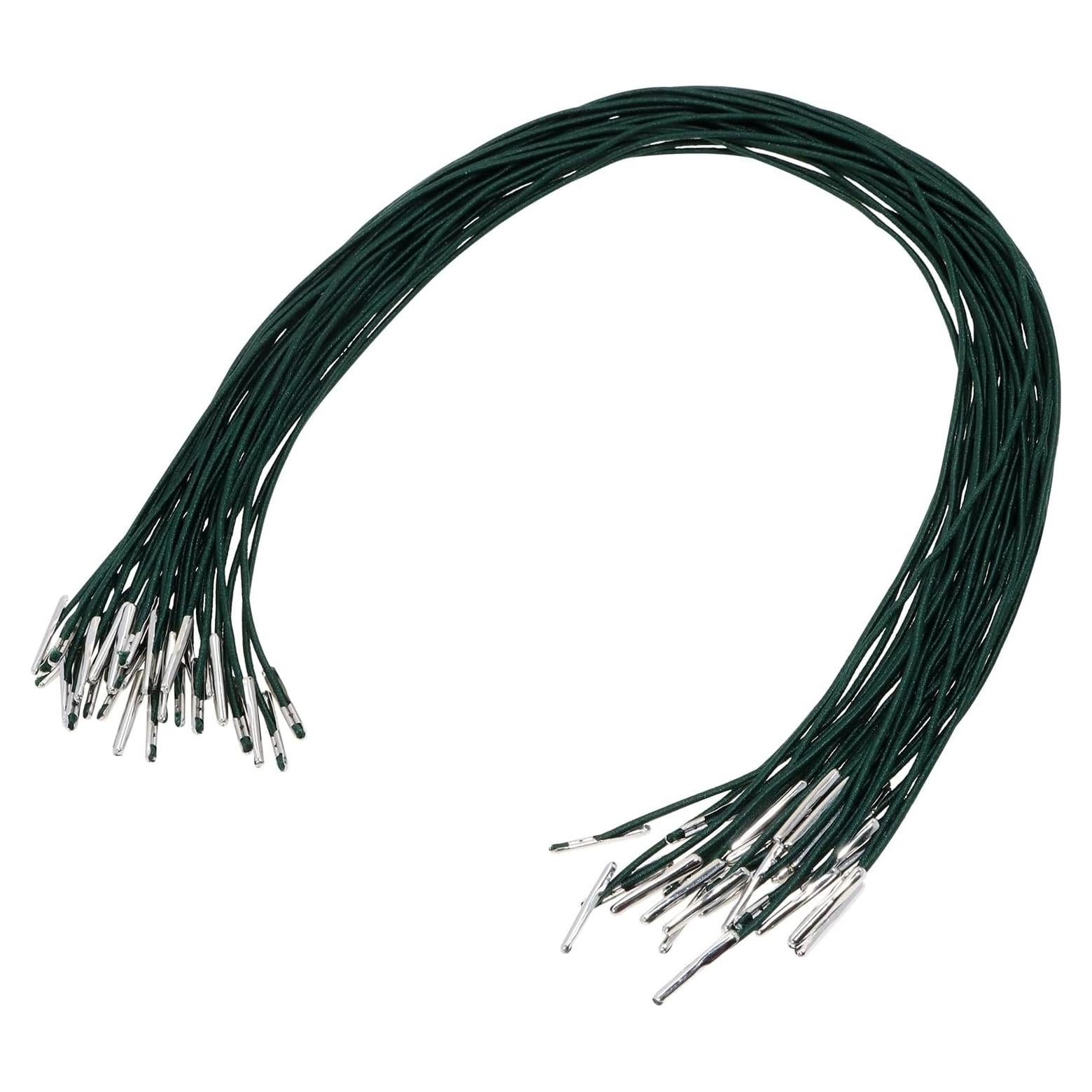 Cuerdas Elásticas con Extremos de Metal ONLYKXY 37cm 30pcs