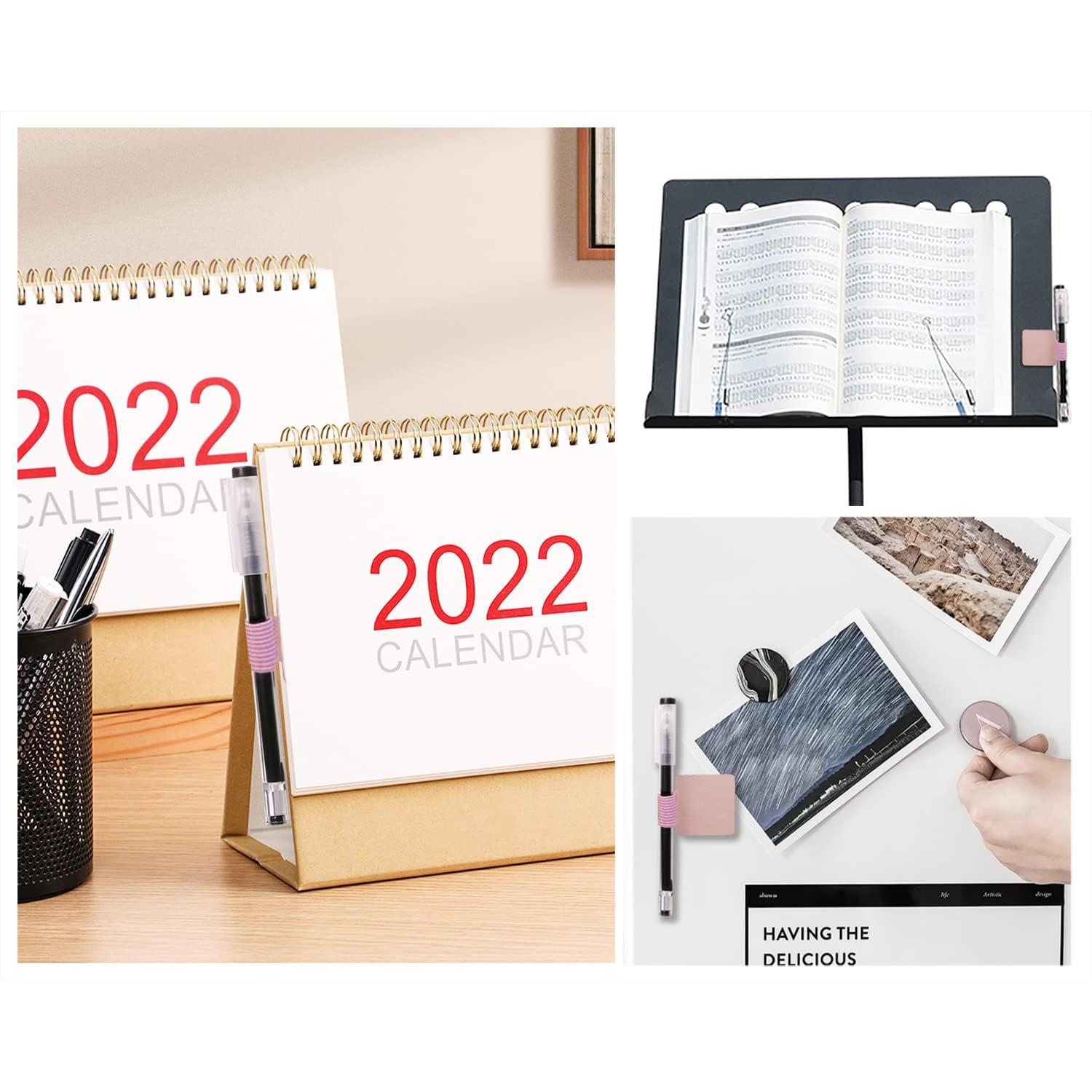 Soportes para Bolígrafos Mini Skater 3 Pcs Rosa Cuero PU