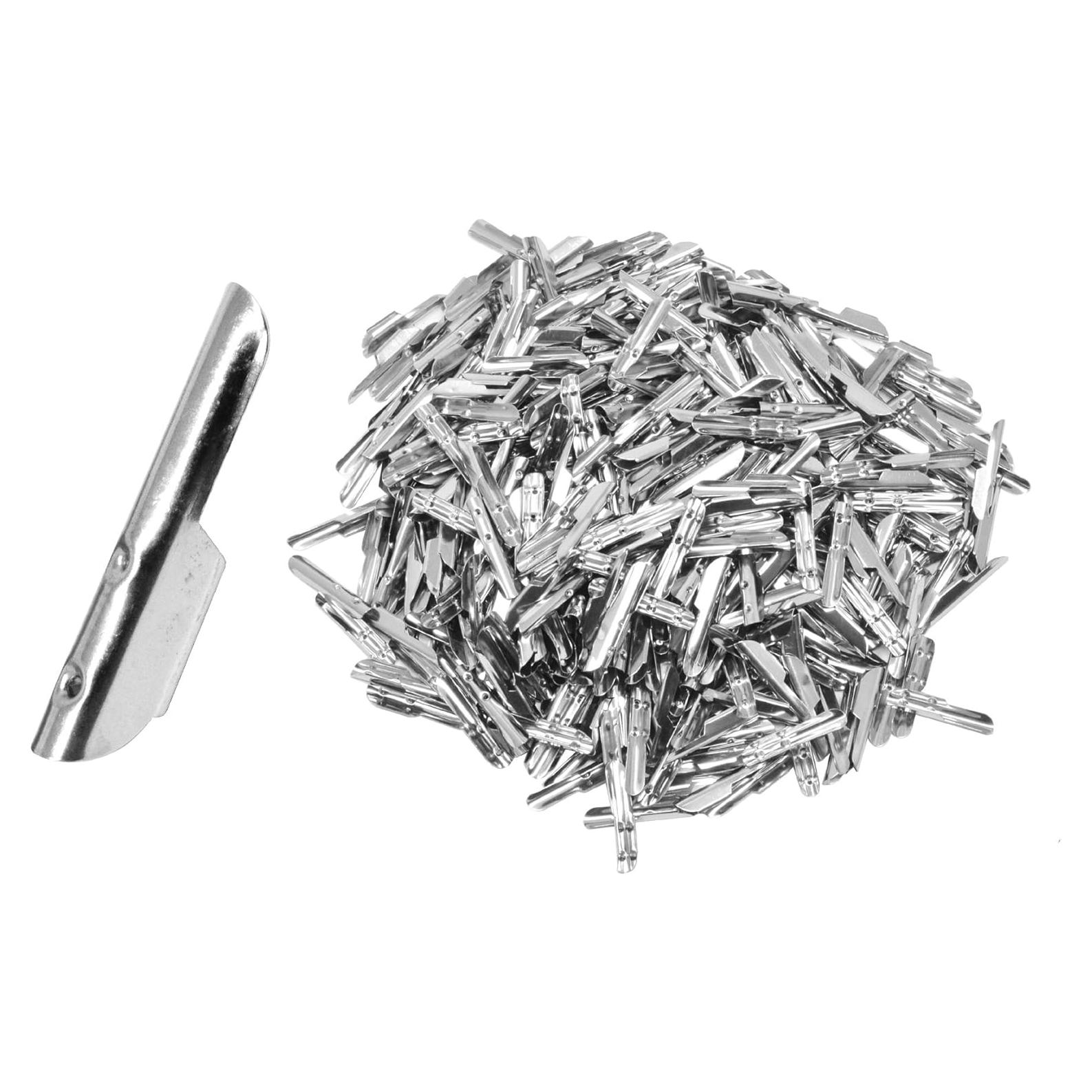 Cuerda Elástica Plateada Mandala Crafts 0.8" con Extremos Metálicos