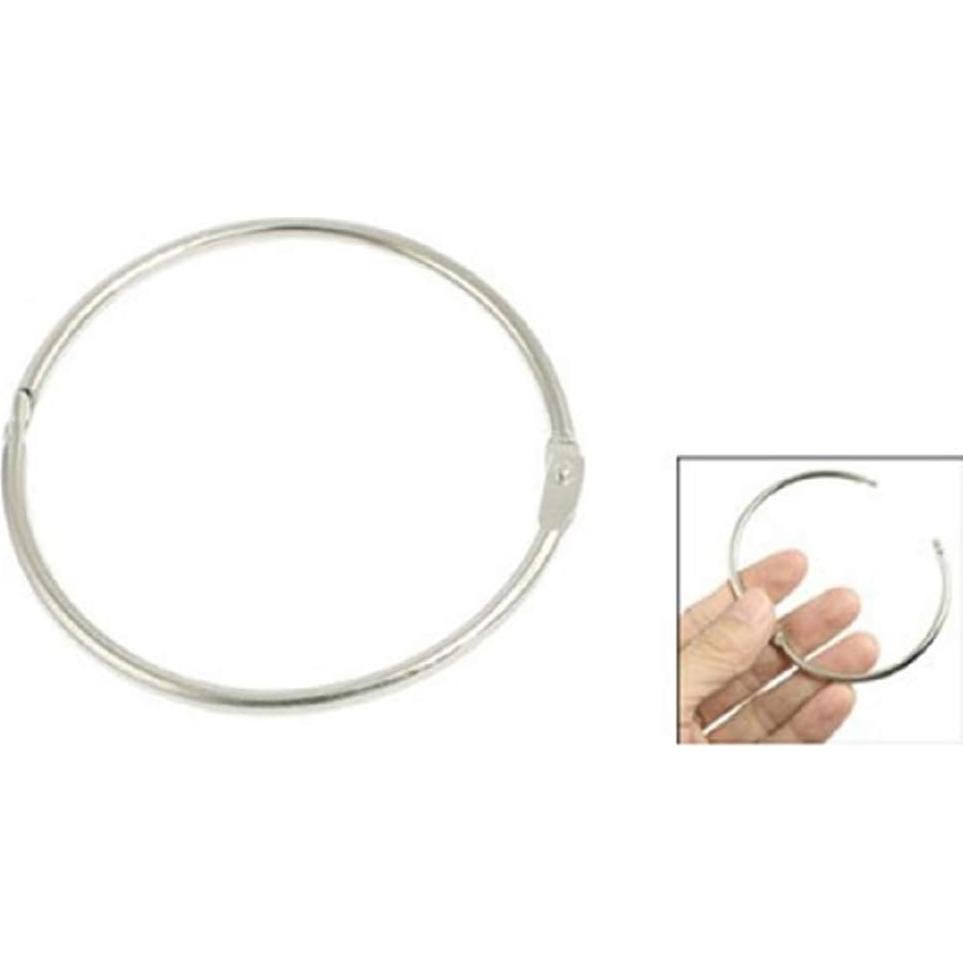 Anillos de Encuadernación de Hoja Suelta KTOJOY 80 mm - 6 Piezas