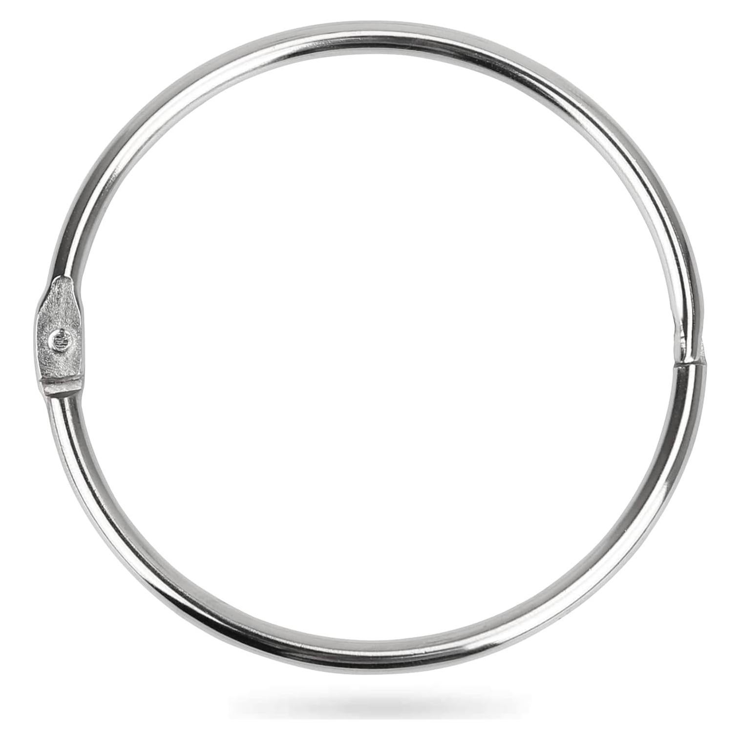 Anillos de Encuadernación Pawfly 12 Pcs 7.24 cm Acero Blanco