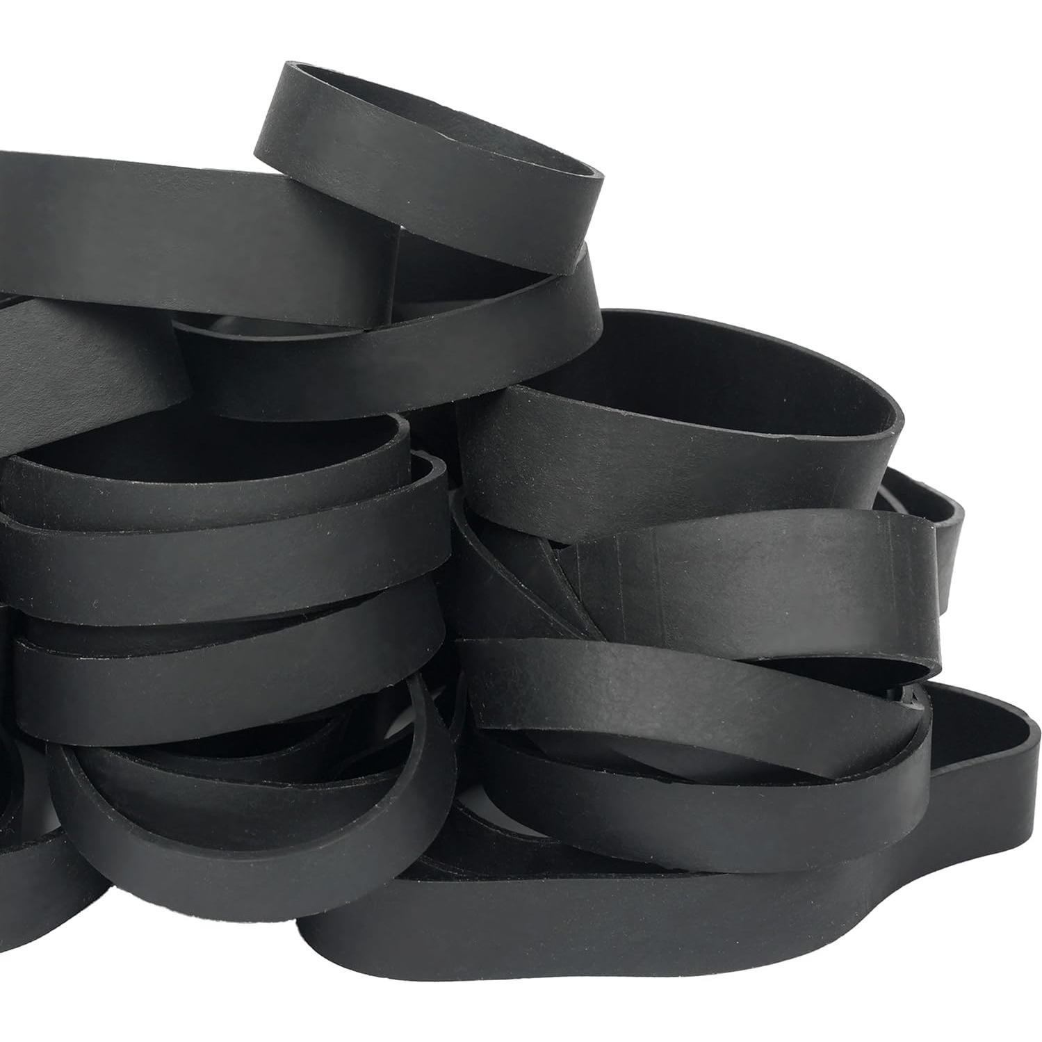 Bandas de Goma Negras HAIDIBAO Tamaños Mixtos 40 Pcs