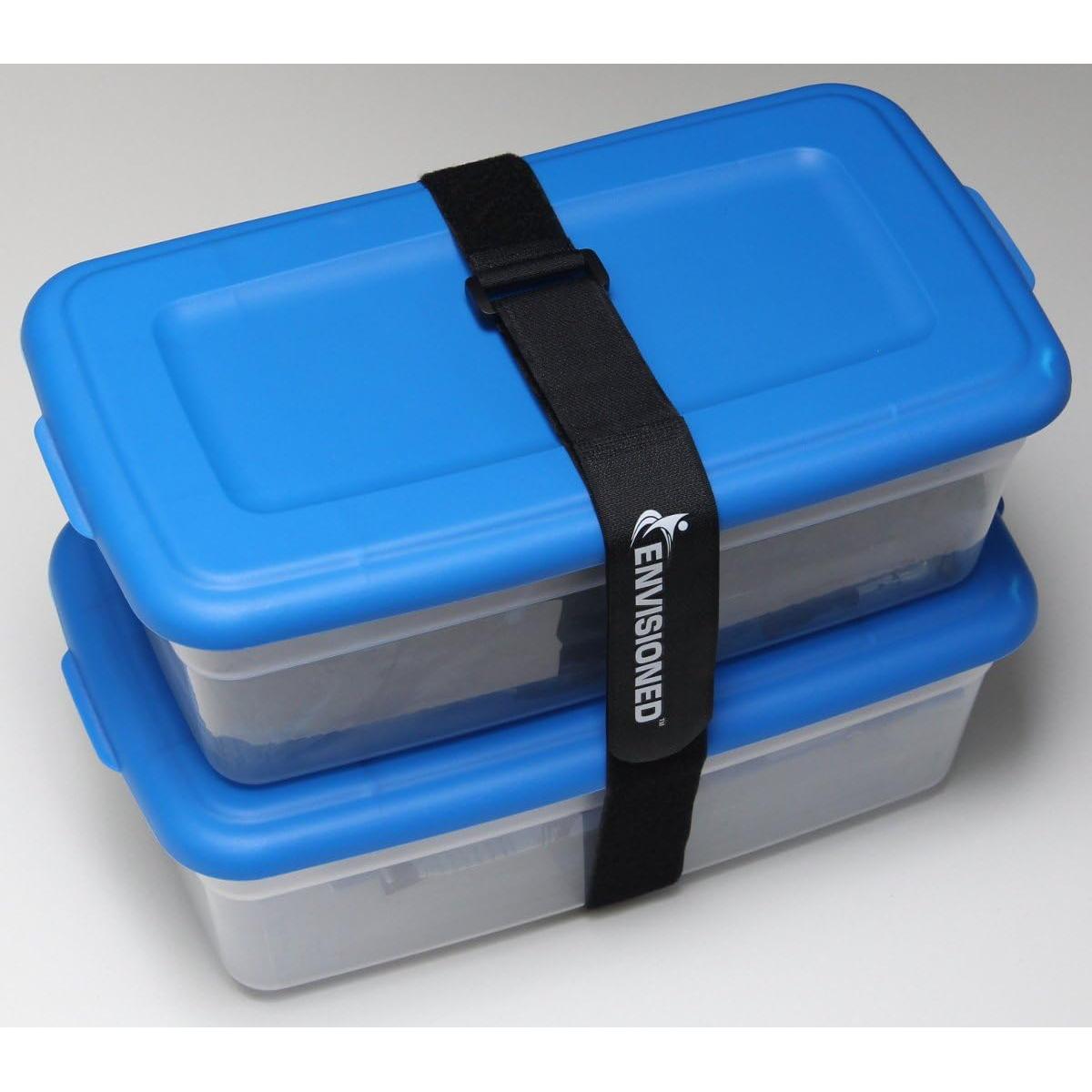 Correas Elásticas Reutilizables Envisioned 4 cm x 1 m - Paquete de 6