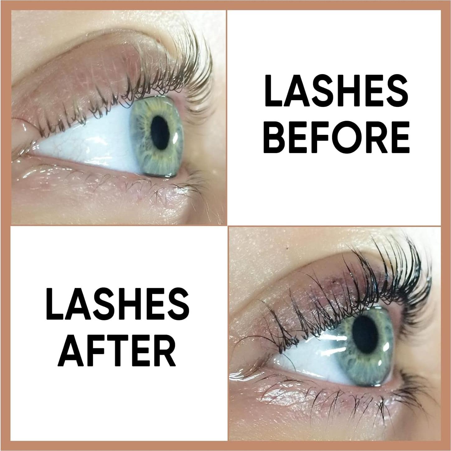 Kit de Color de Pestañas Lomansa 8ml Negro Natural