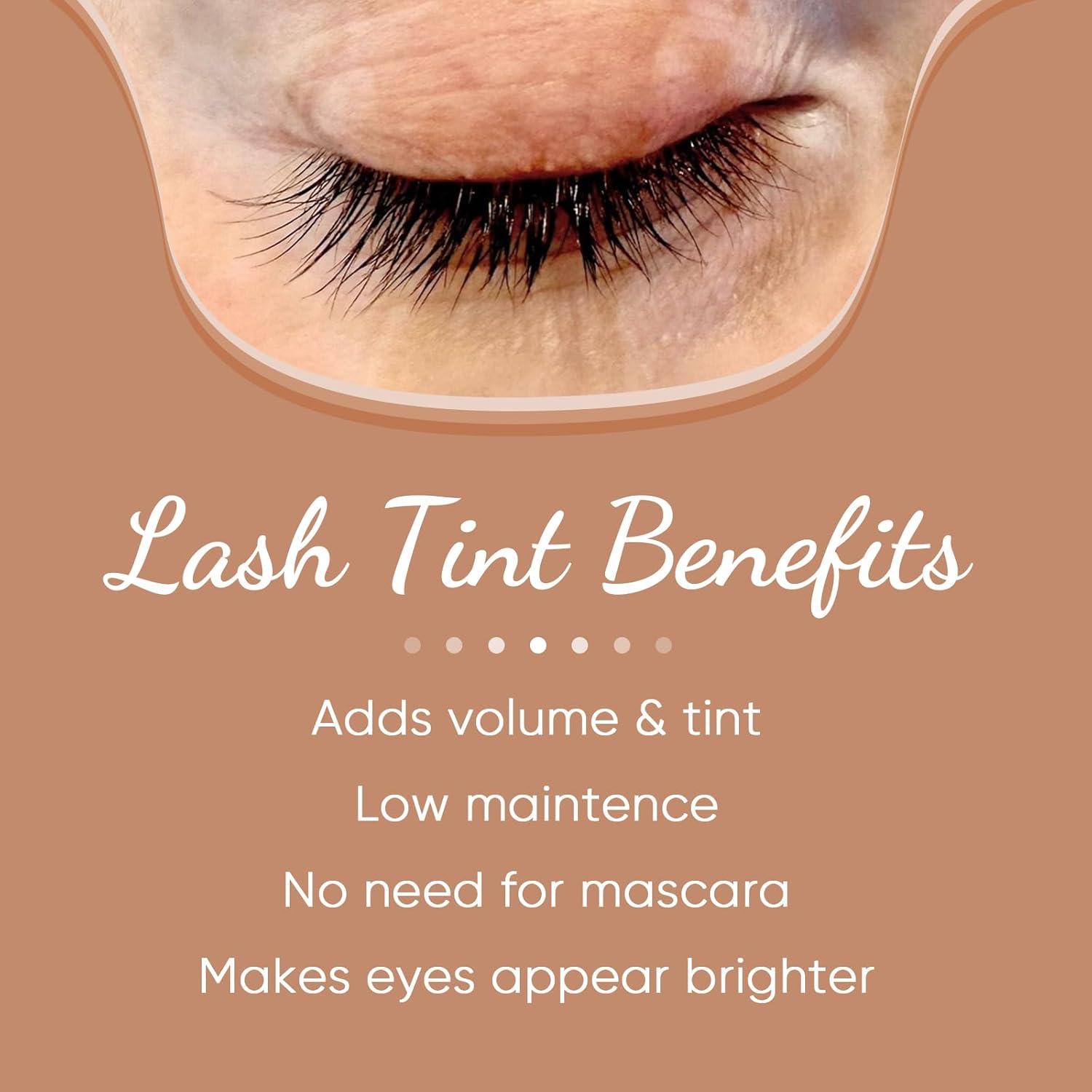 Kit de Color de Pestañas Lomansa 8ml Negro Natural