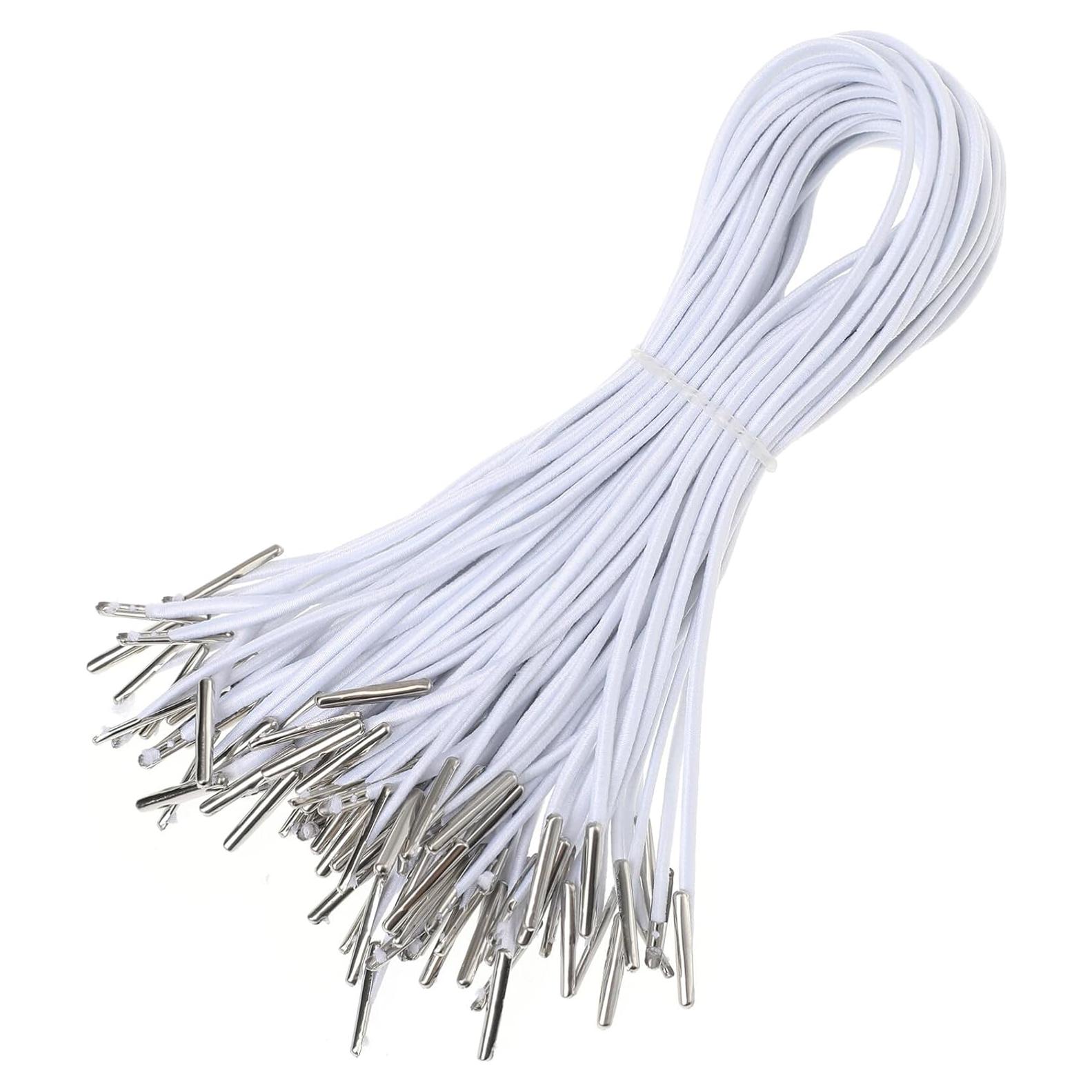 Cuerdas Elásticas con Espinas OHPHCALL 28 cm 50 Pcs Blancas