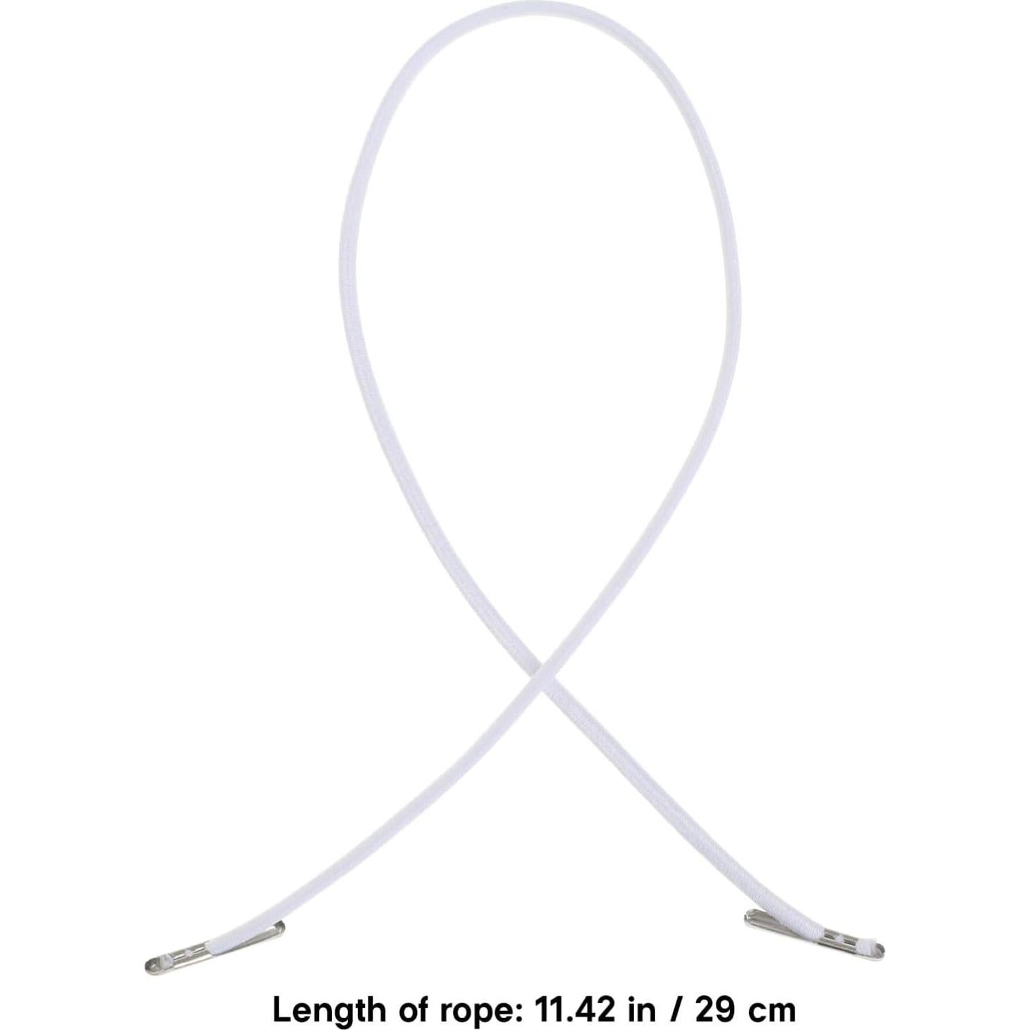 Cuerdas Elásticas con Espinas OHPHCALL 28 cm 50 Pcs Blancas