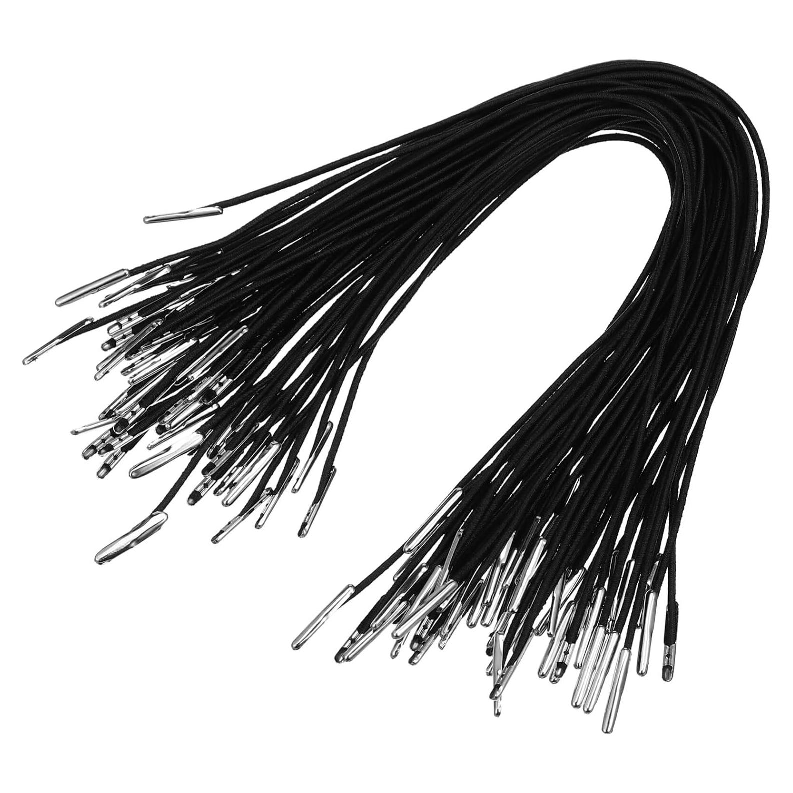 Cuerdas Elásticas Ciieeo 50 Pcs con Púas Metálicas 26cm