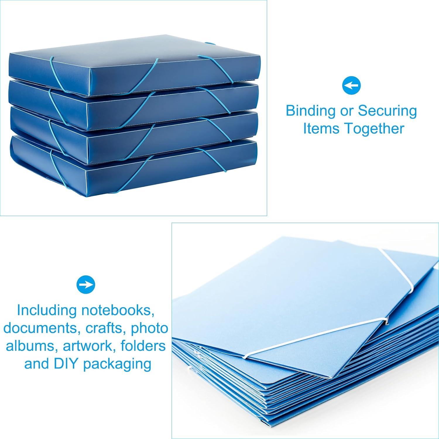 Cuerda Elástica PATIKIL 100 Pcs 2mm 32.5cm Roja con Púas