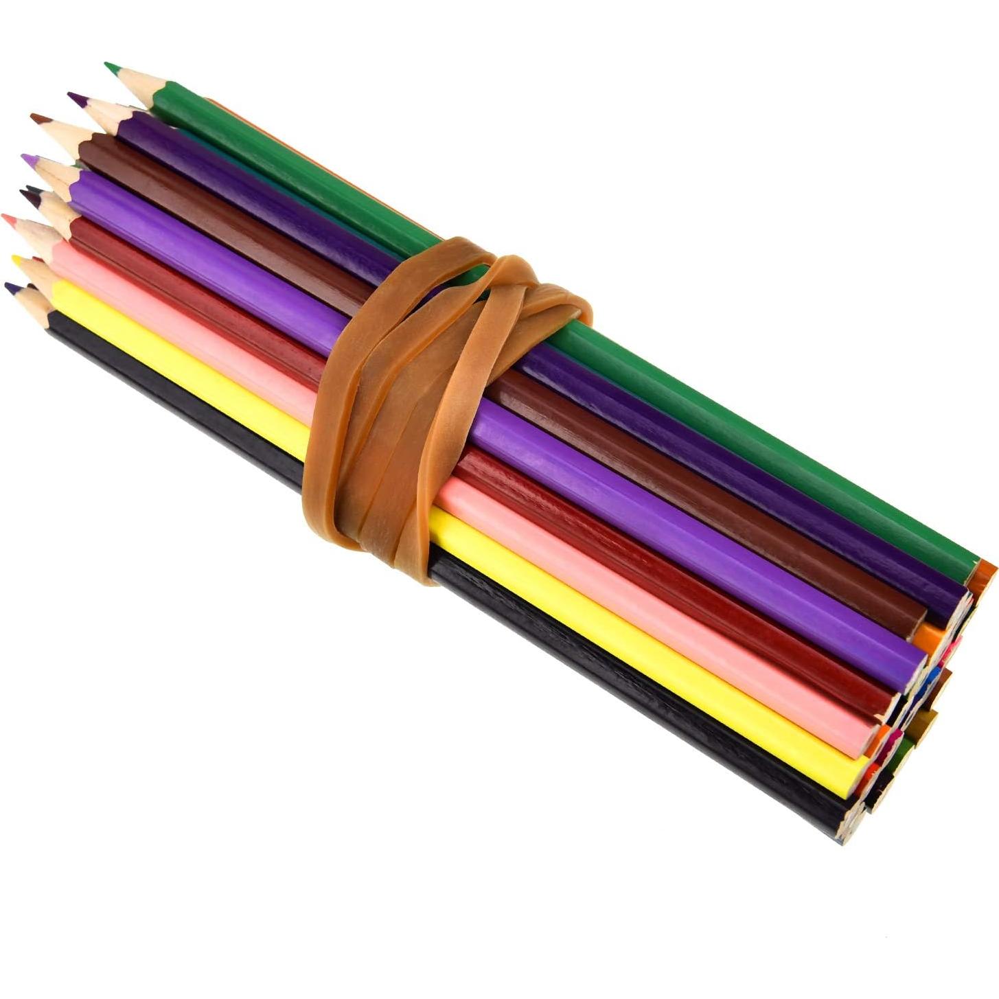 Chinco 100 Bandas de Goma Elástica 10 x 0.6 cm Amarillas