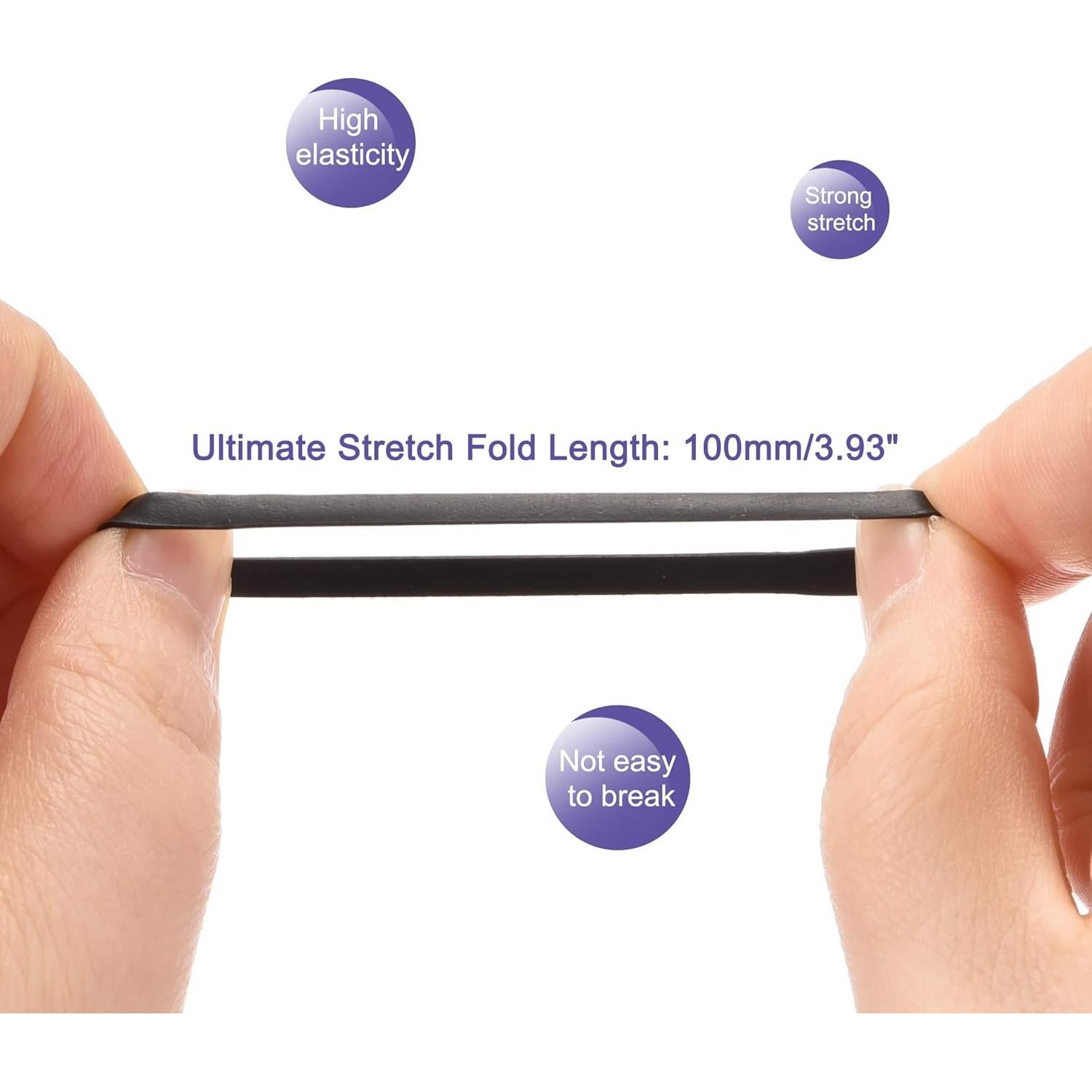 Banda de Goma Elástica MECCANIXITY 1.8cm Diámetro Paquete 300