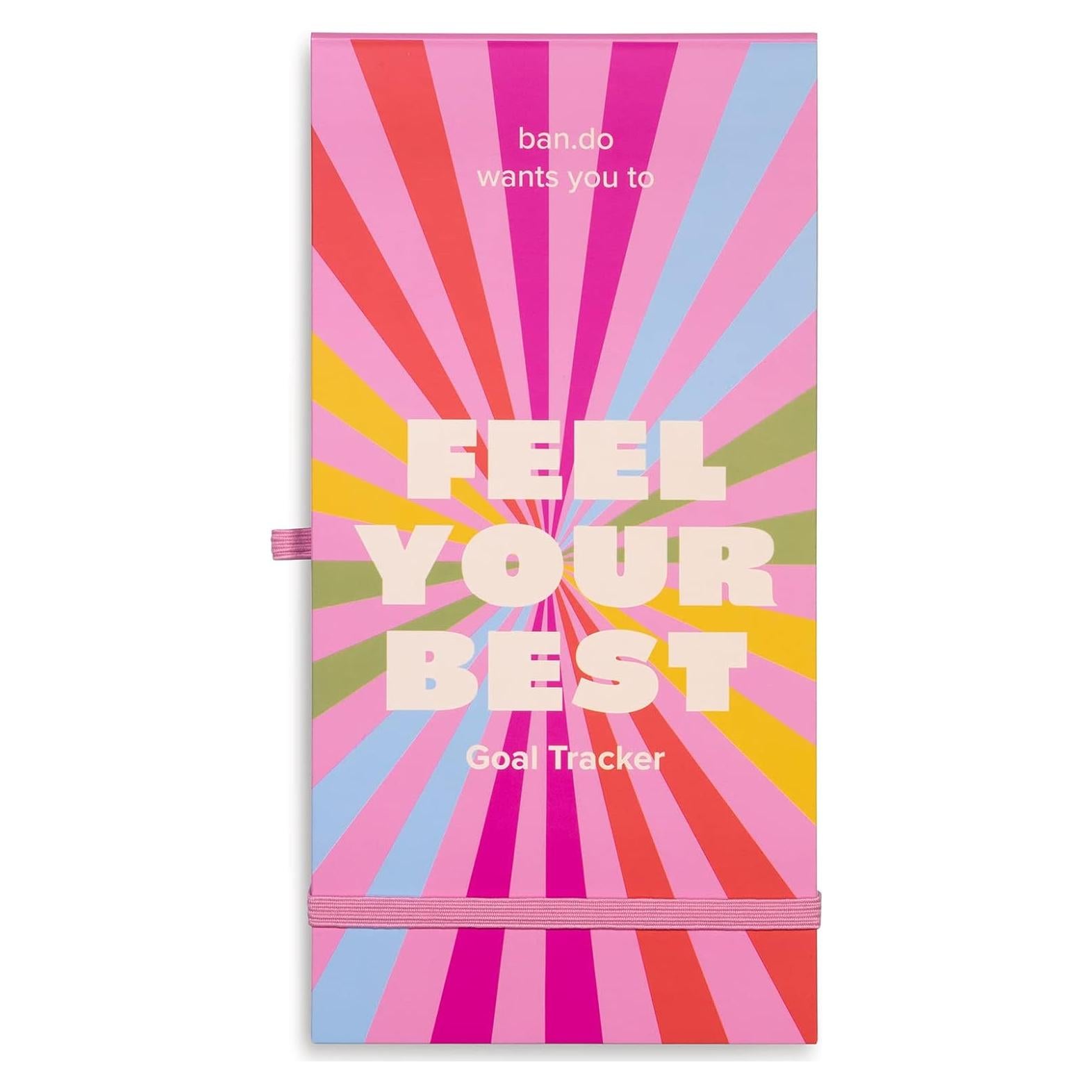 Bloc de Notas Planificador de Hábitos ban.do Rosa 80 Hojas