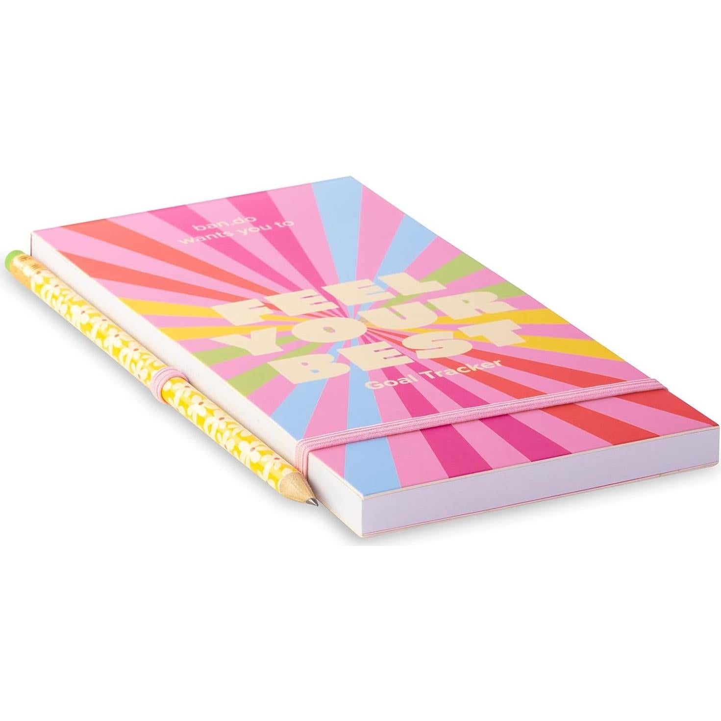 Bloc de Notas Planificador de Hábitos ban.do Rosa 80 Hojas