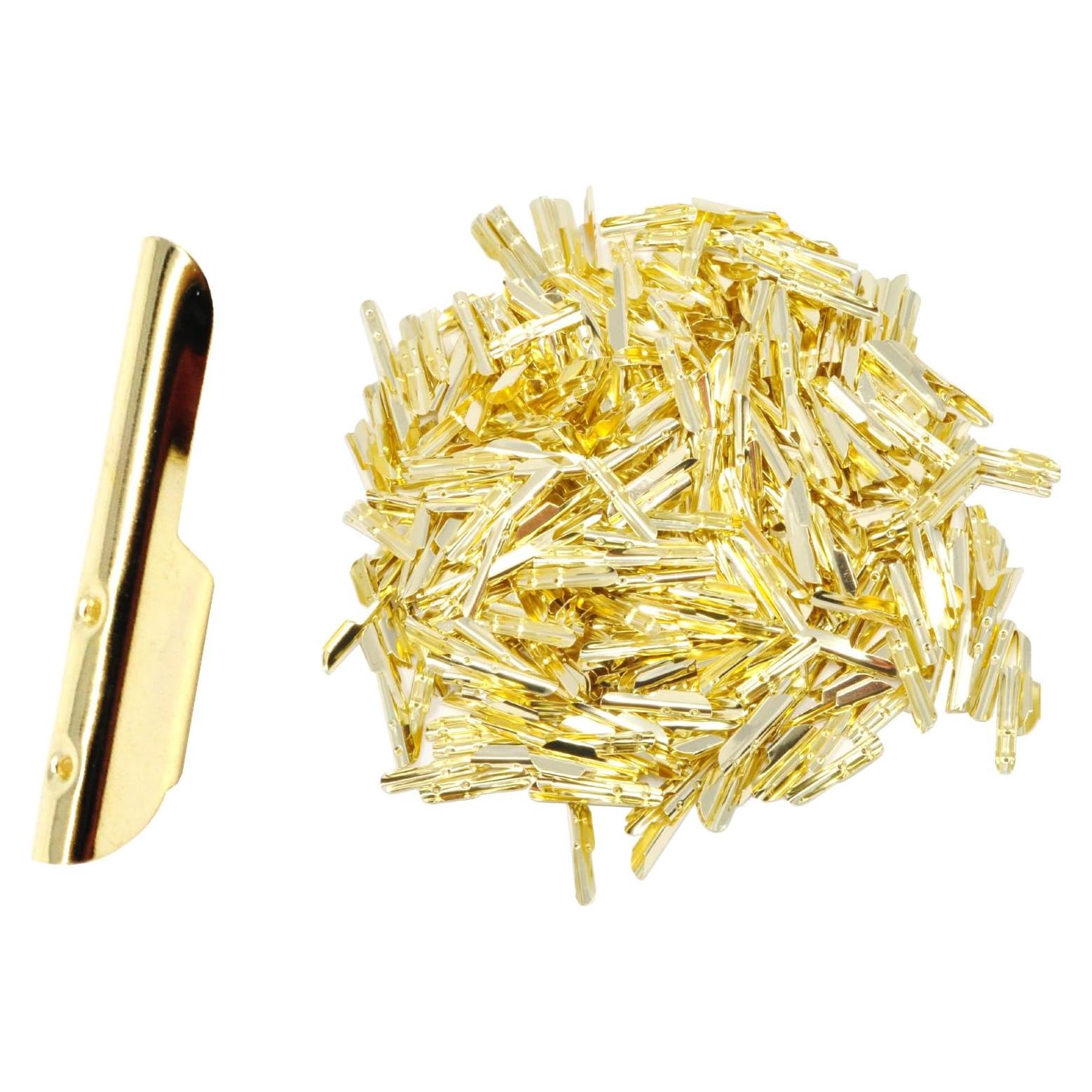 Cuerda Elástica Dorada Mandala Crafts 0.8" con Puntas de Metal