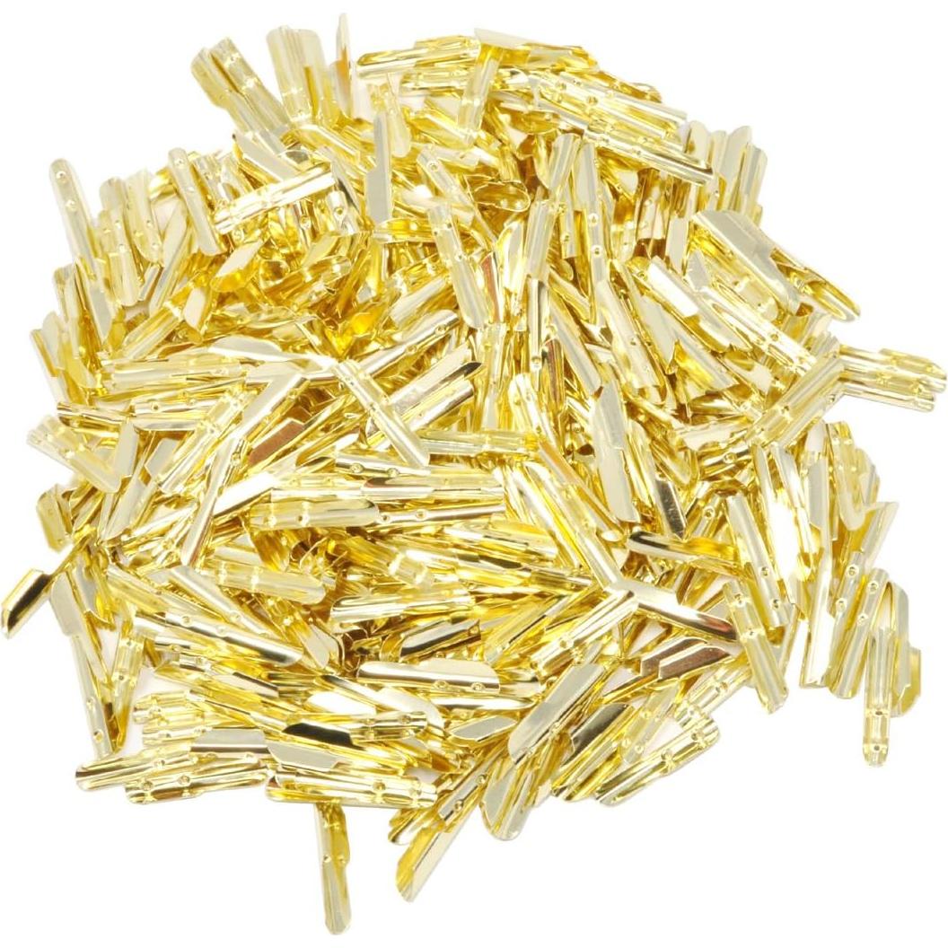 Cuerda Elástica Dorada Mandala Crafts 0.8" con Puntas de Metal