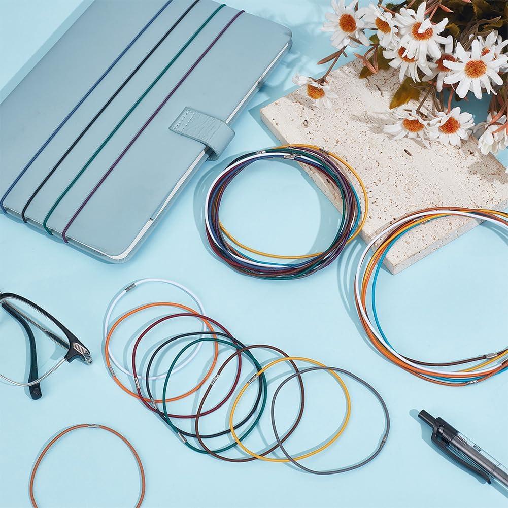 Correas Elásticas WEBEEDY 36 Pcs Multicolor para Cuadernos