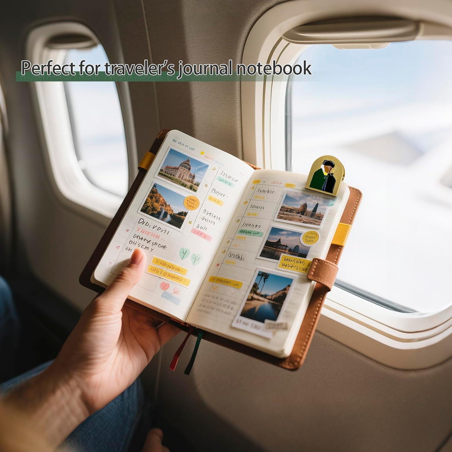 Clip de Metal Vintage AVECMOI Van Gogh 4.1cm Oro