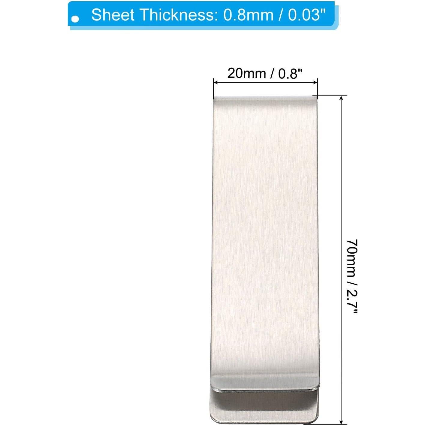 Soporte para bolígrafo PATIKIL de acero inoxidable, paquete de 4