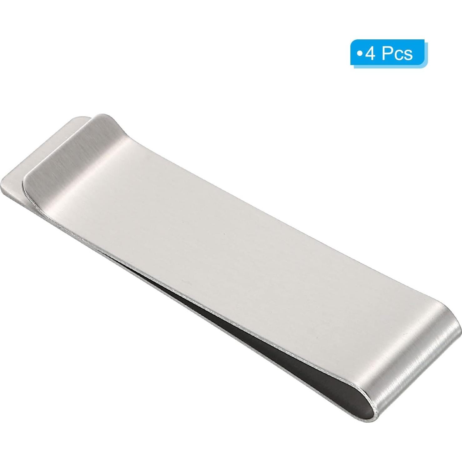 Soporte para bolígrafo PATIKIL de acero inoxidable, paquete de 4