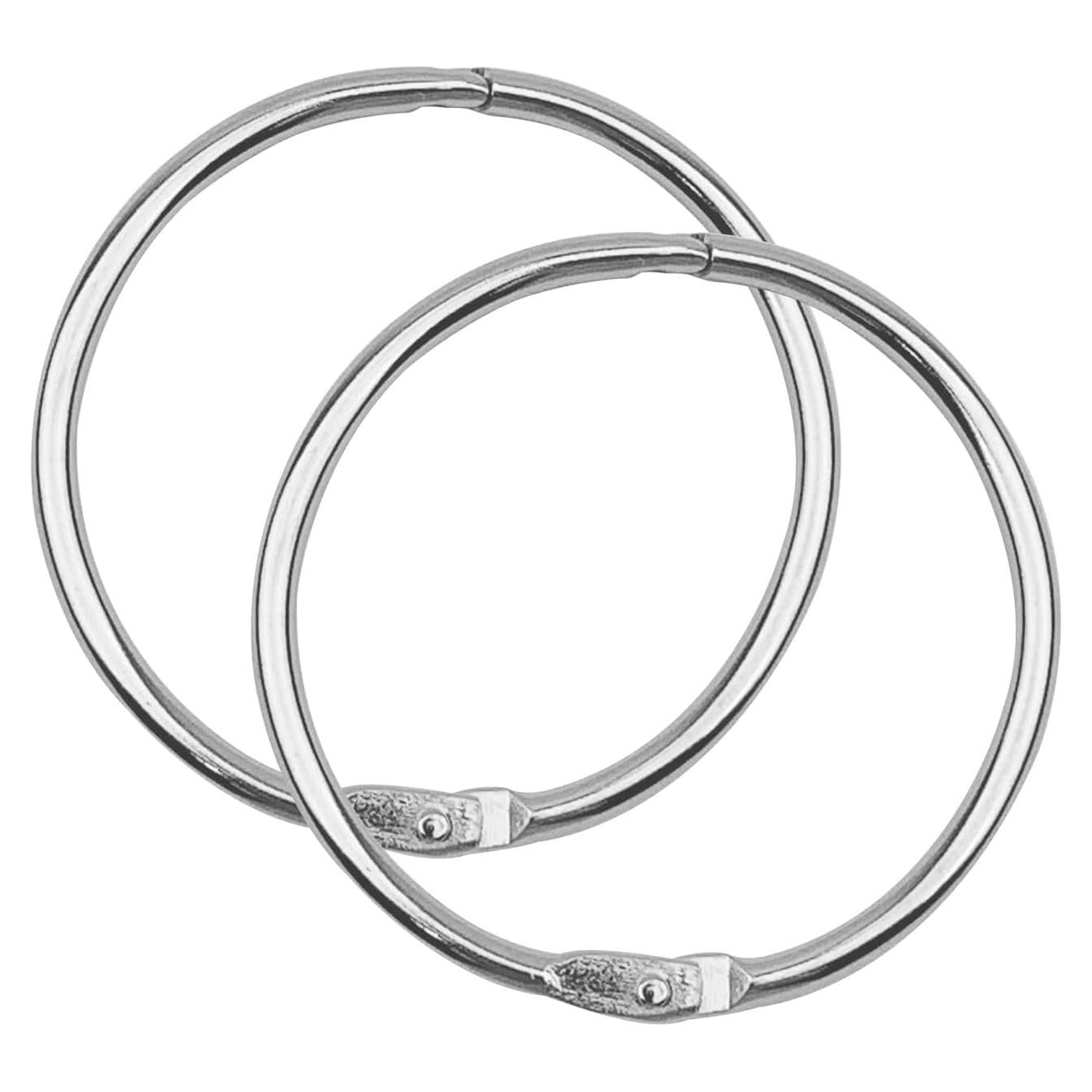 Anillos de Encuadernación Sueltos KTOJOY 50 mm Paquete de 30