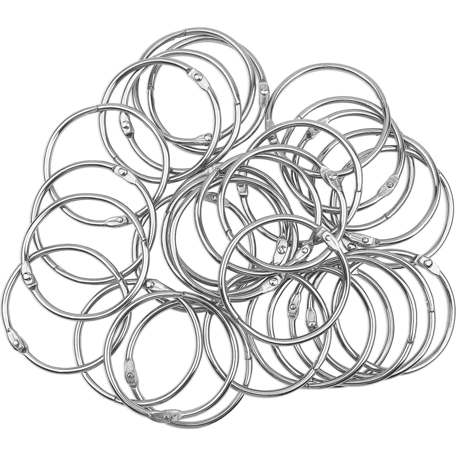 Anillos de Encuadernación Sueltos KTOJOY 50 mm Paquete de 30