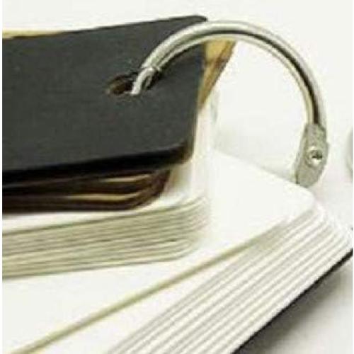 Anillos de Encuadernación GOTOONE 5.08 cm Plateados Paquete de 20