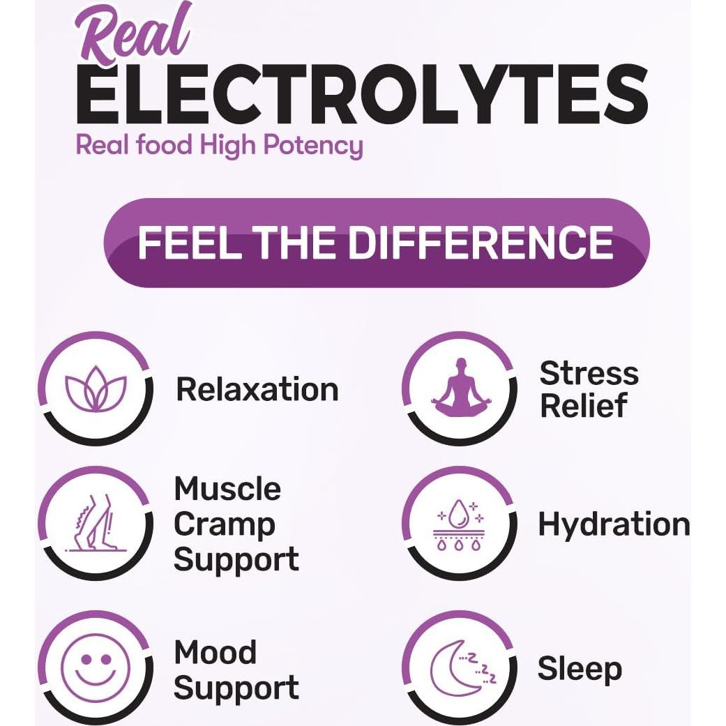 Relax+ Suplemento Electrolítico Calmante Cereza y Lima 340g