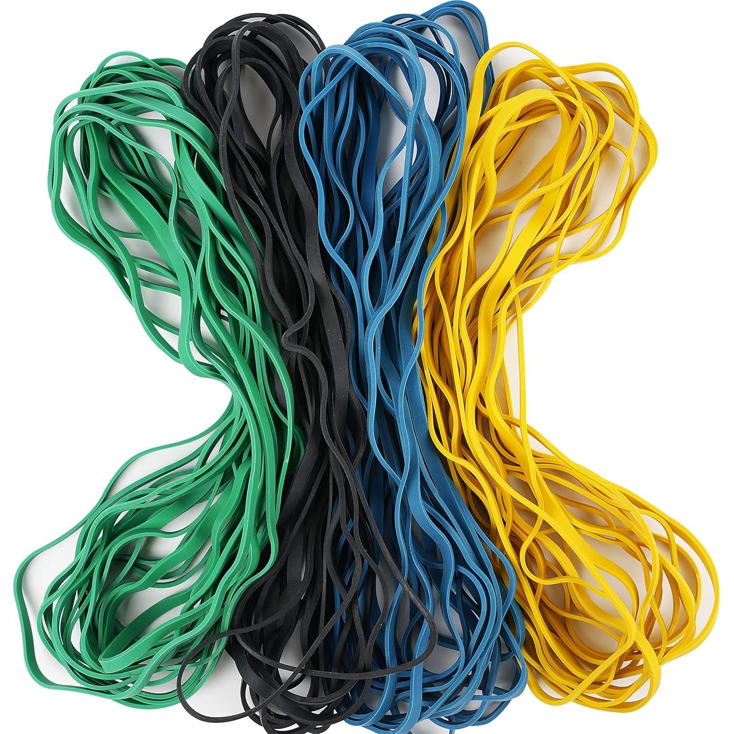 Bandas de Goma Grandes AMUU 30cm 40 Piezas Multicolor