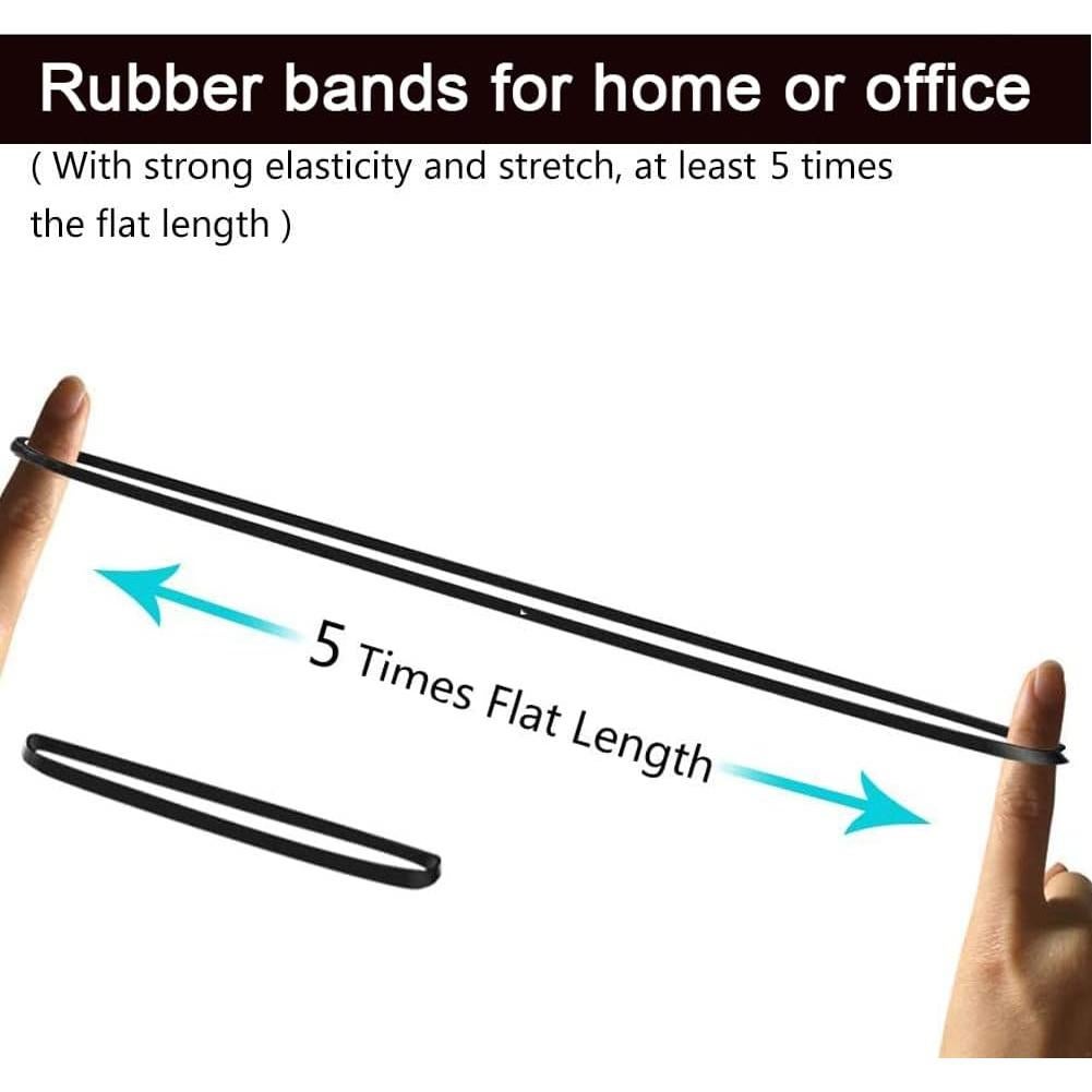 Bandas de Goma Grandes AMUU 30cm 40 Piezas Multicolor