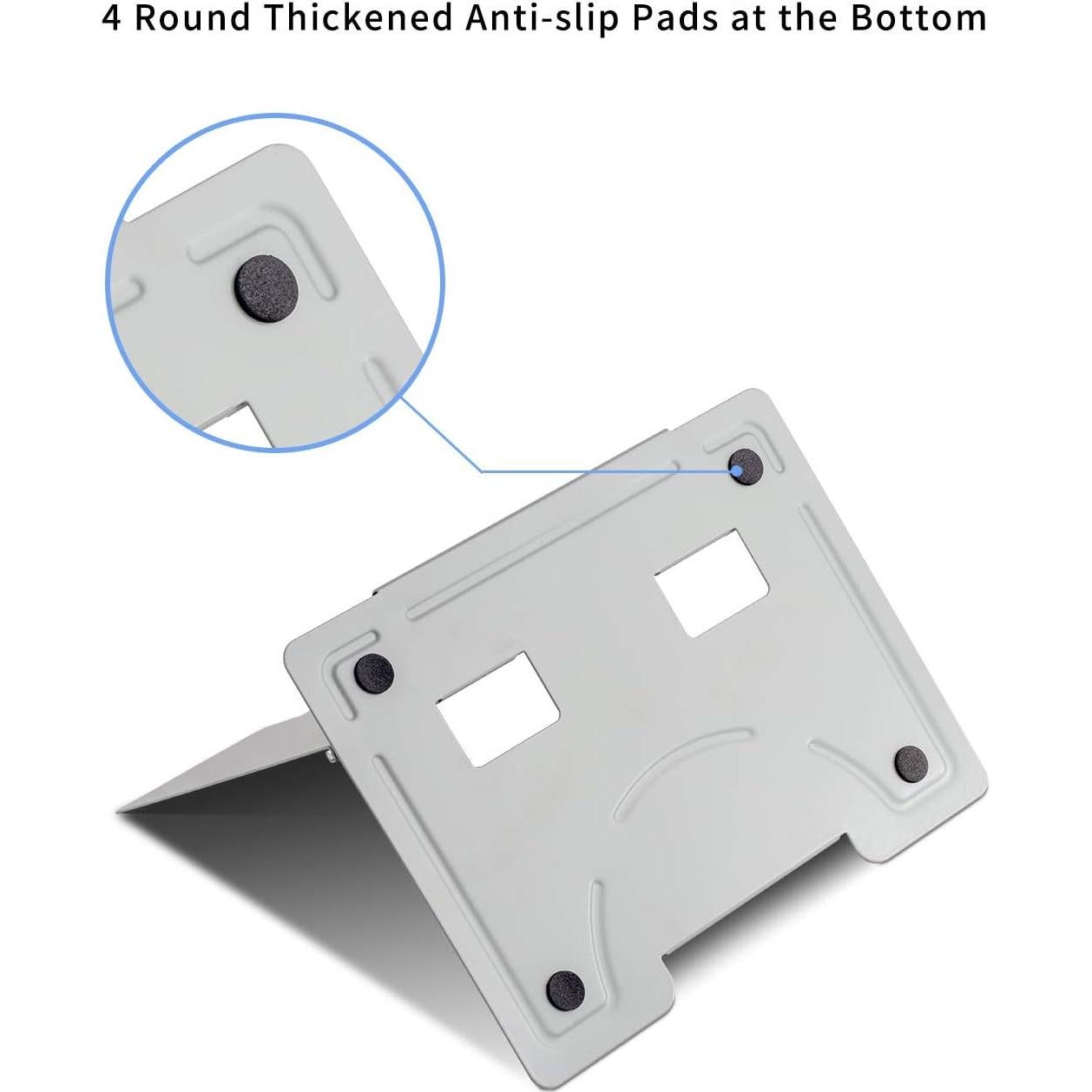 Soporte de Libro Blizzow Ajustable Plegable Metal Gris