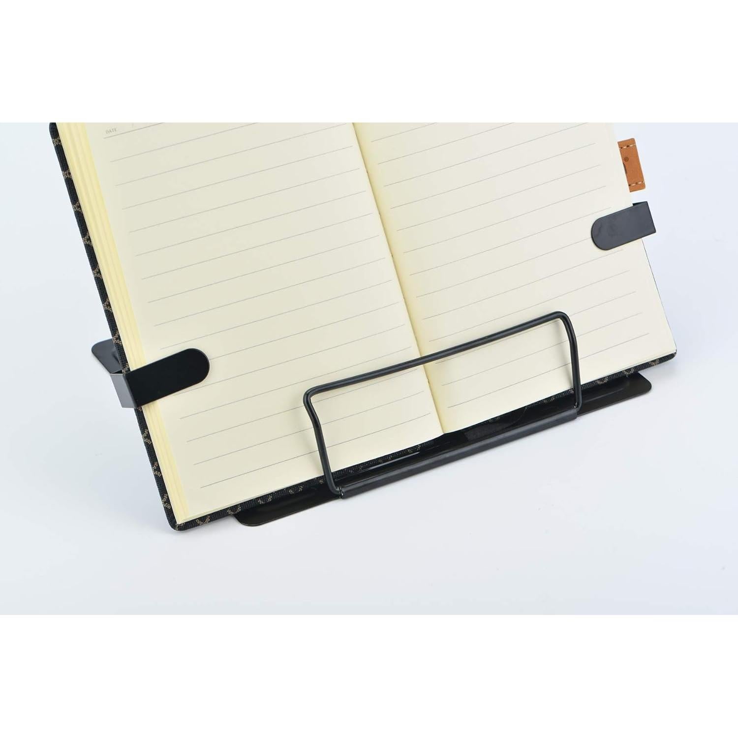 Soporte de Libro Citmage Ajustable de Metal Negro 21.1x21.8cm