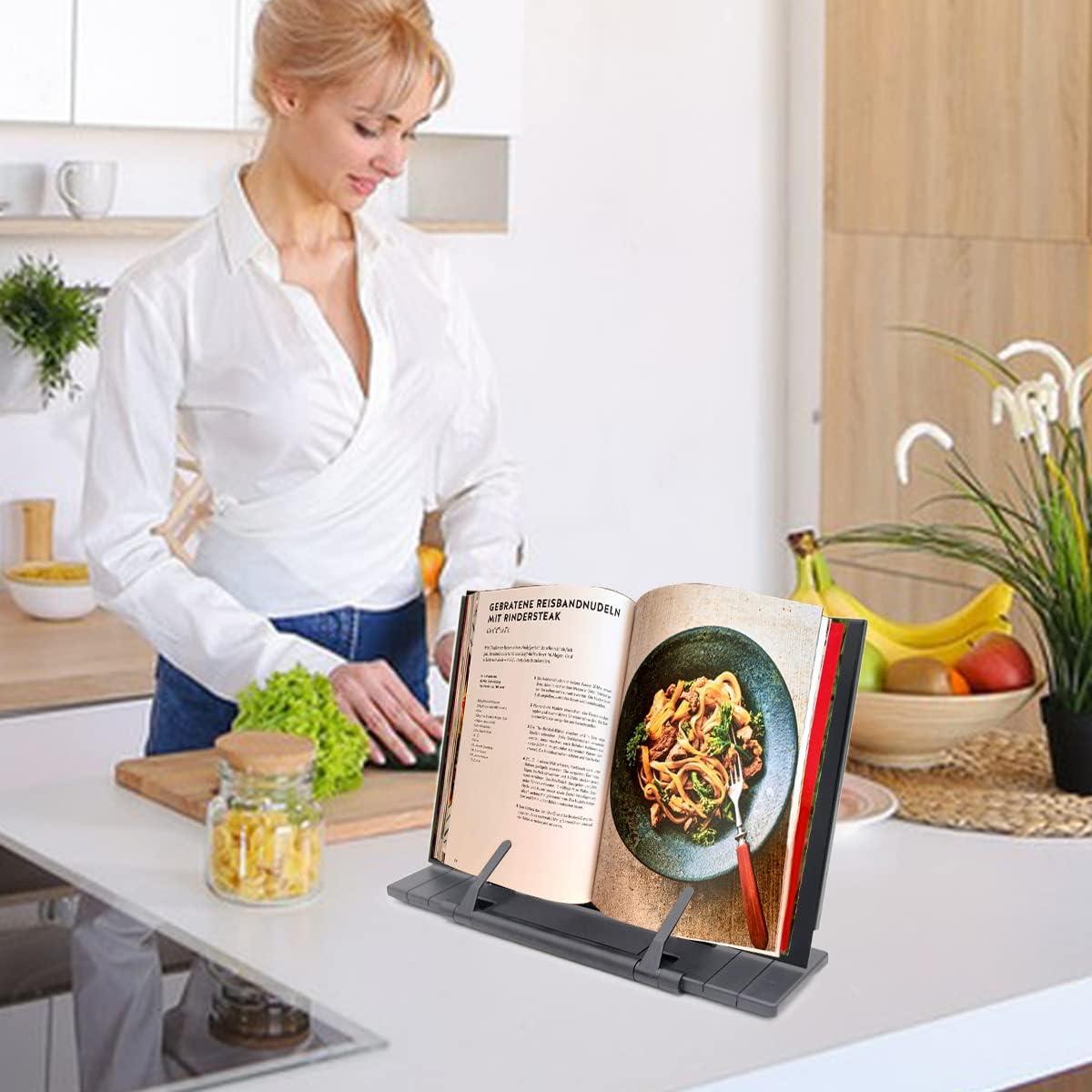 Soporte de Documentos Barelove Plegable Metal 7 Posiciones Negro