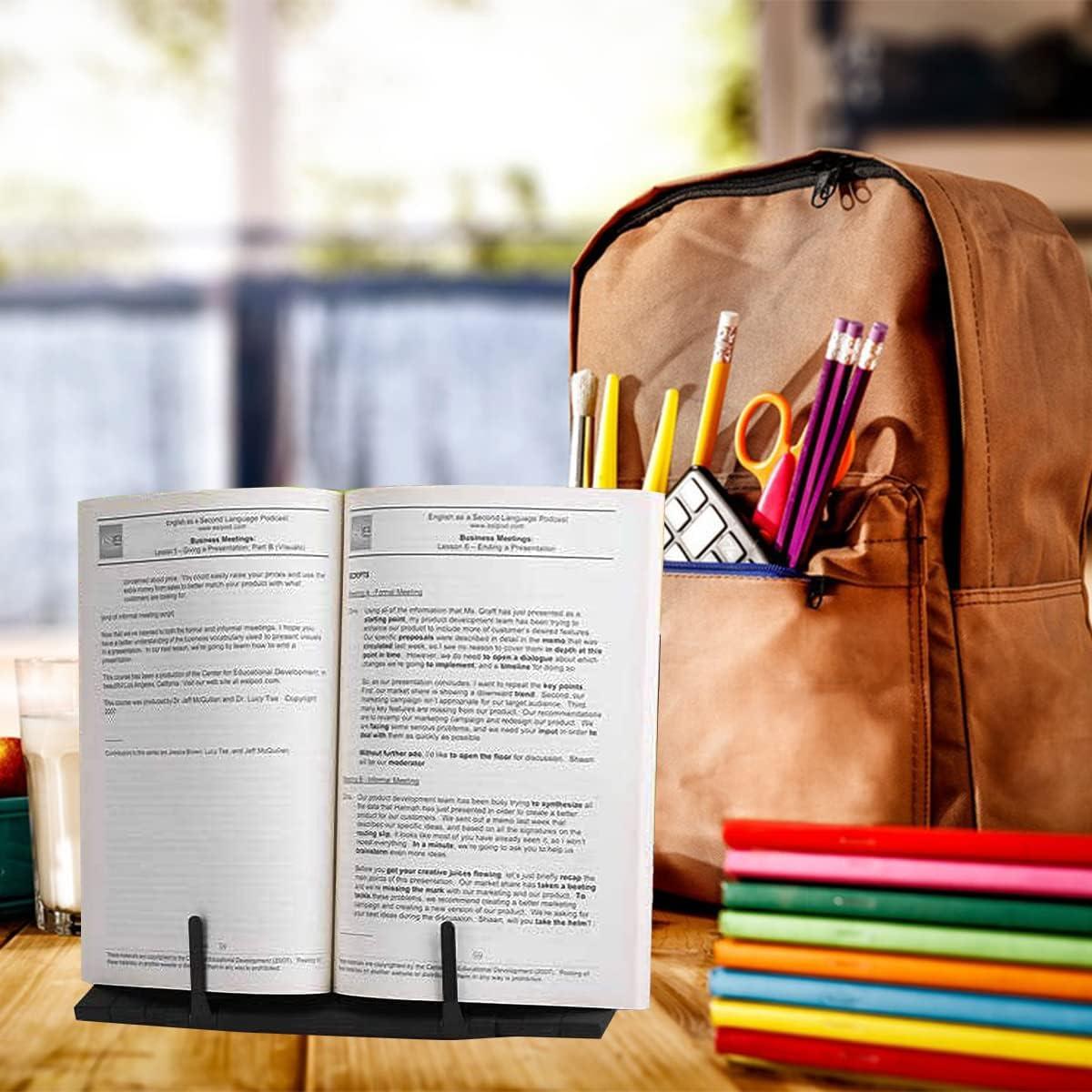 Soporte de Documentos Barelove Plegable Metal 7 Posiciones Negro