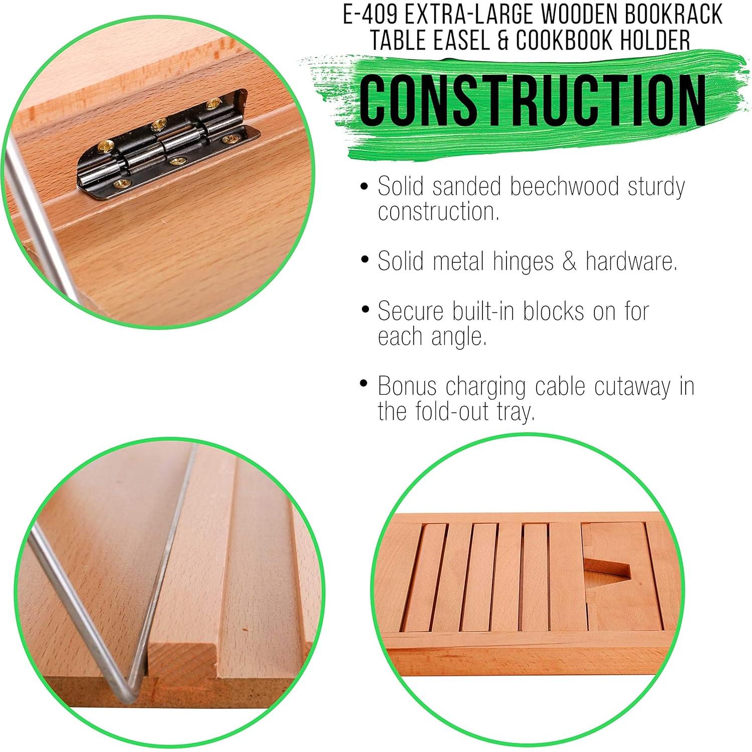 Caballete de Madera Ajustable Suministro de Arte 34.3 cm