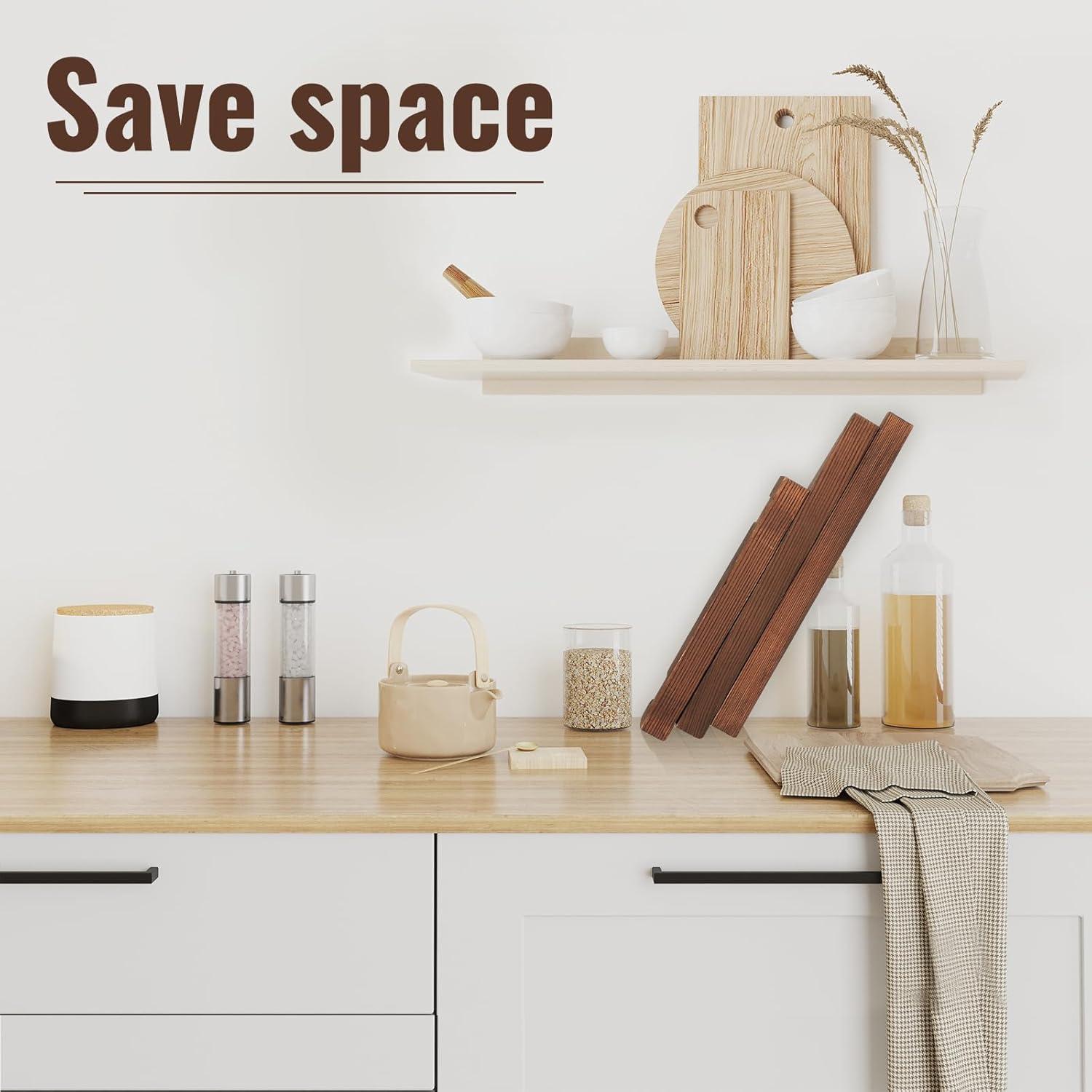 Soporte para Recetarios DEBETOOL de Madera 22.6 cm Marrón