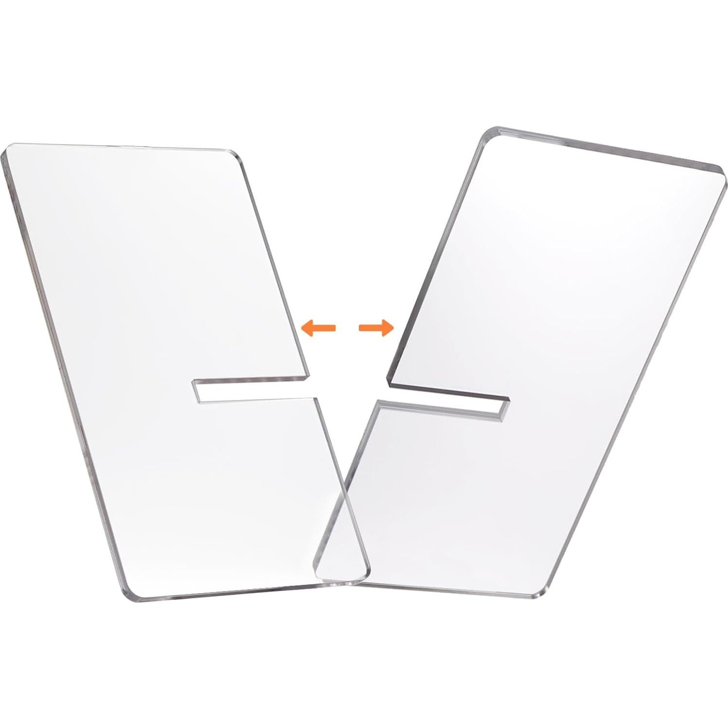 Soporte de Libro Acrílico Peohud 30.5x17.8x14.5 cm