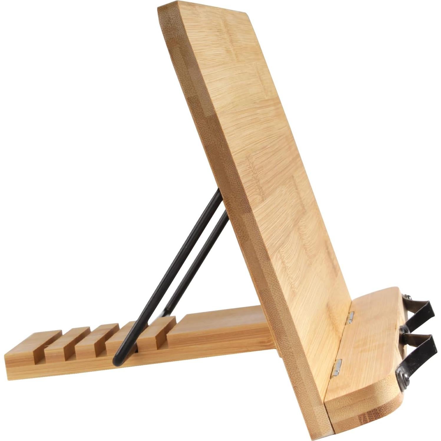 Soporte de Libro Universal BambooMN - Plegable y Ajustable