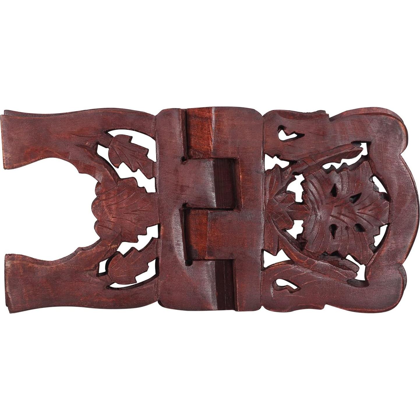 Soporte de Lectura de Libros de Madera eTroves Plegable