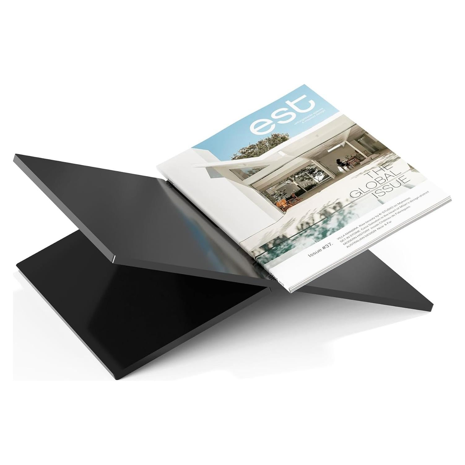 Soporte de Libro Acrílico Neatsure Grande 31.75x24.13 cm Negro